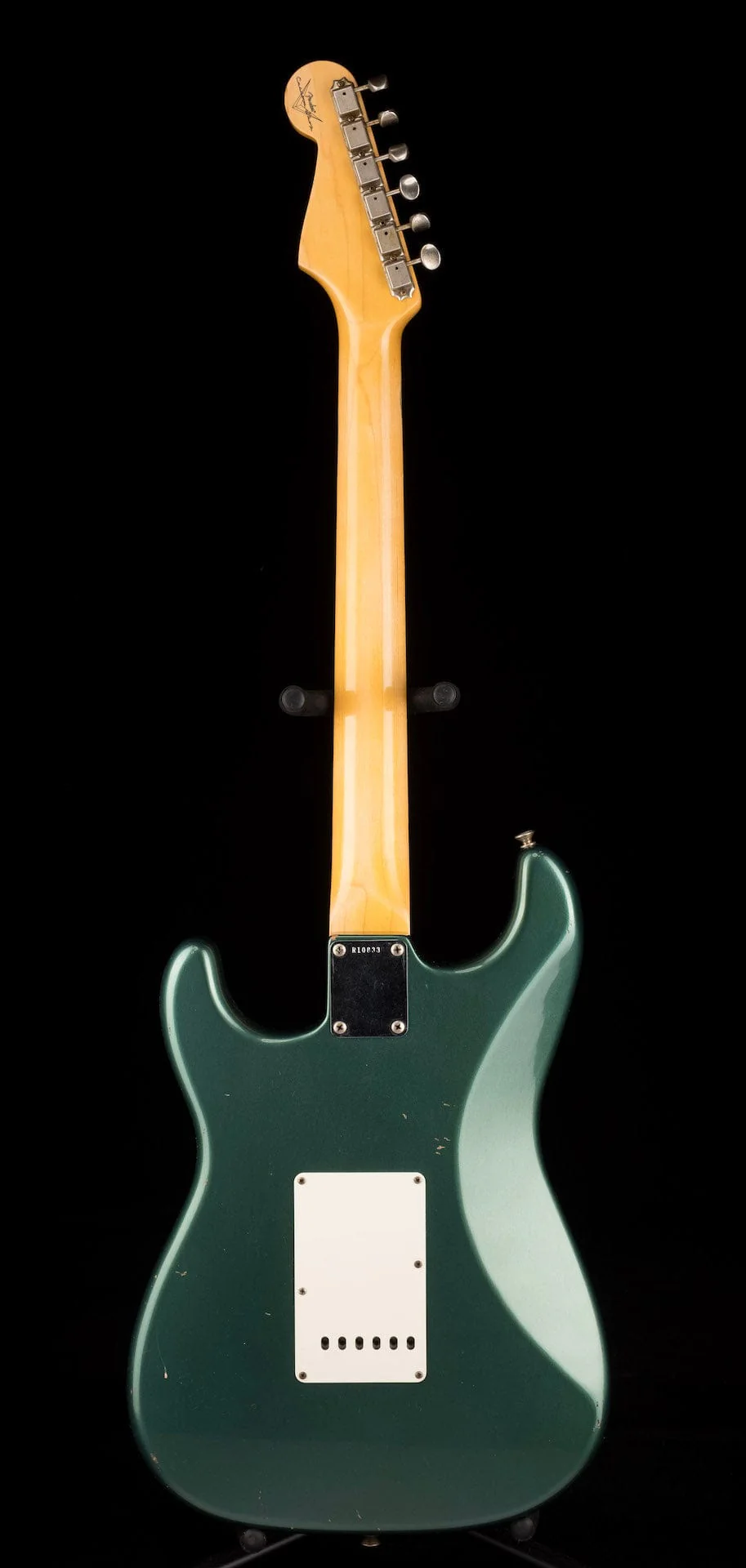 Used 2020 Fender Custom Shop 1960 Stratocaster Journeyman Relic Sherwood Green w OHSC - Image 14