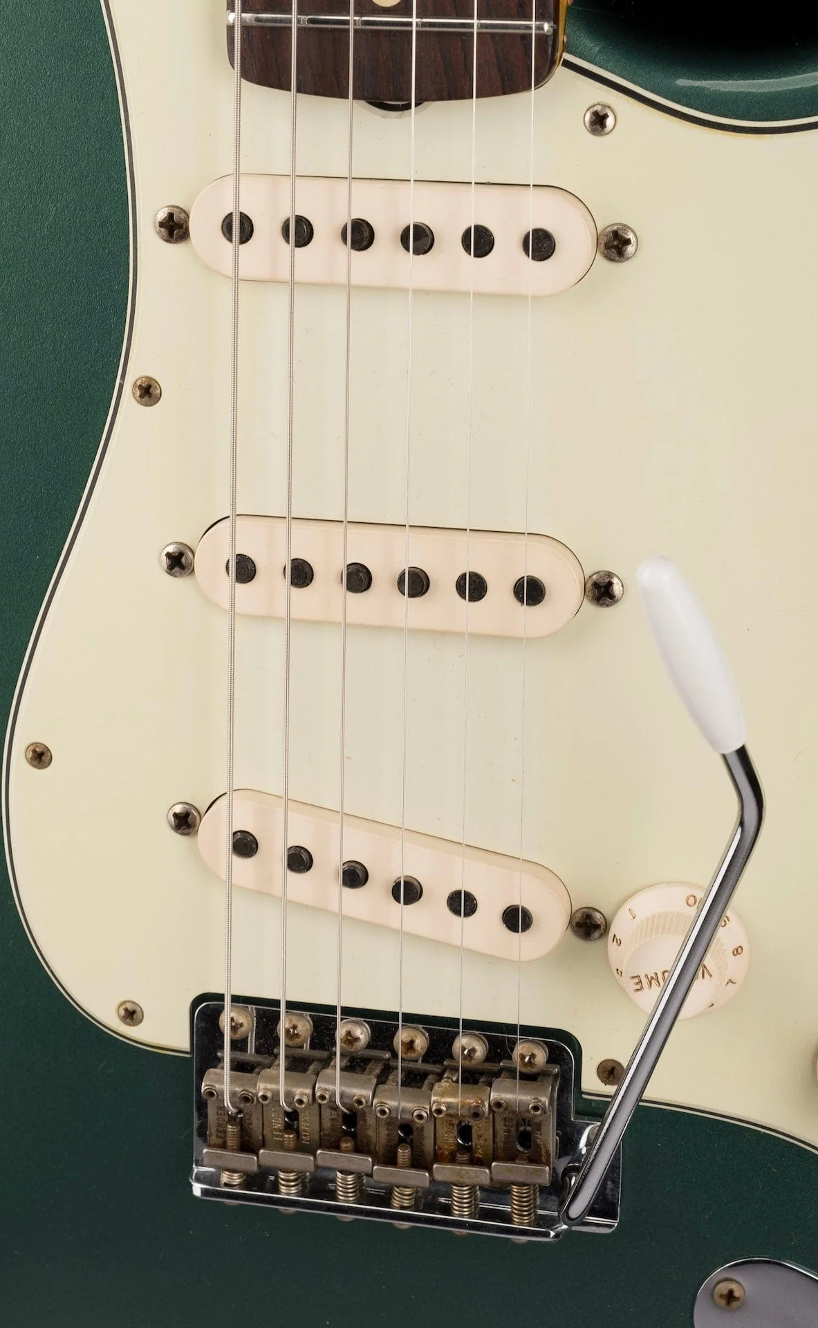 Used 2020 Fender Custom Shop 1960 Stratocaster Journeyman Relic Sherwood Green w OHSC - Image 7