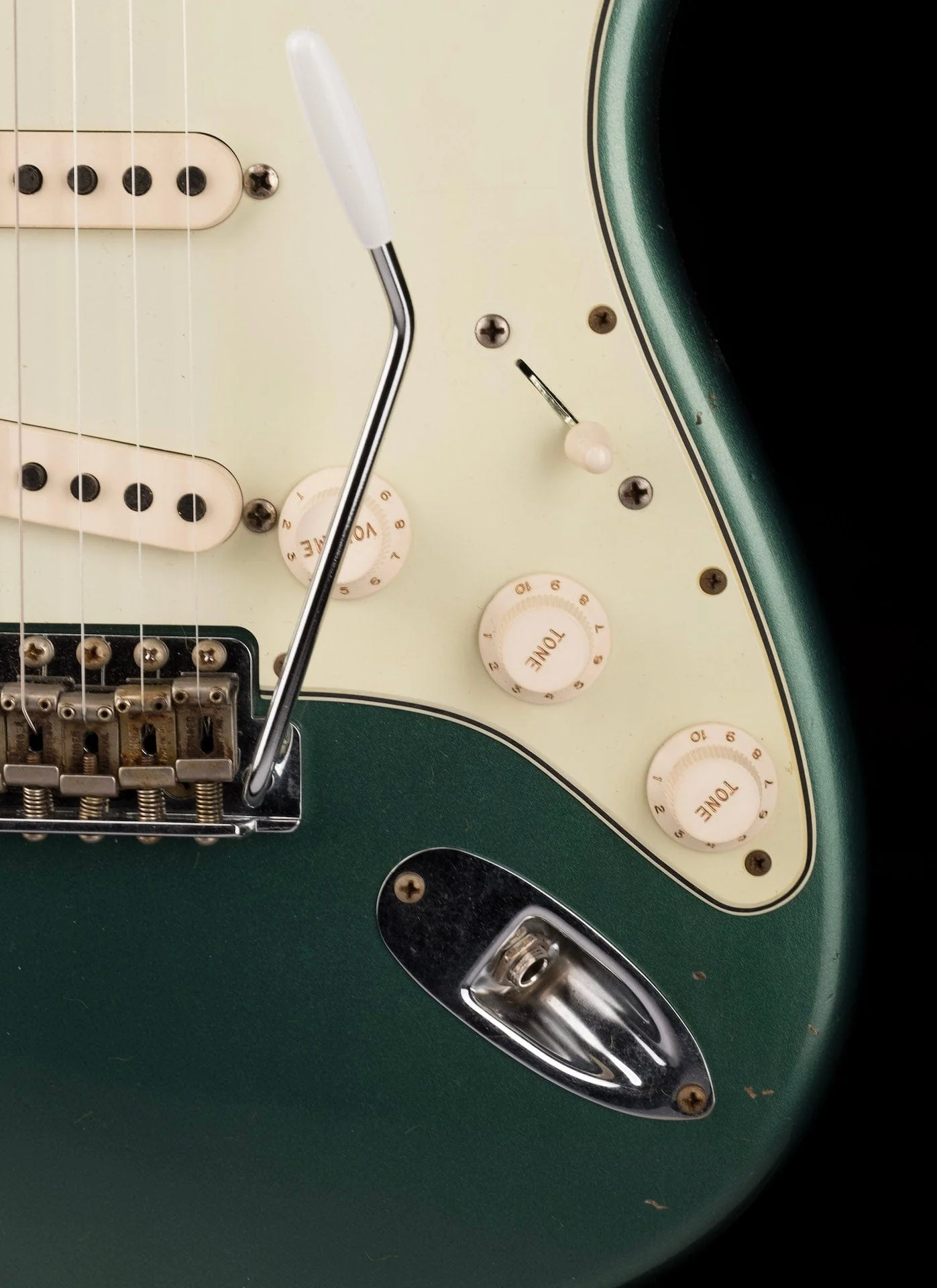 Used 2020 Fender Custom Shop 1960 Stratocaster Journeyman Relic Sherwood Green w OHSC - Image 8