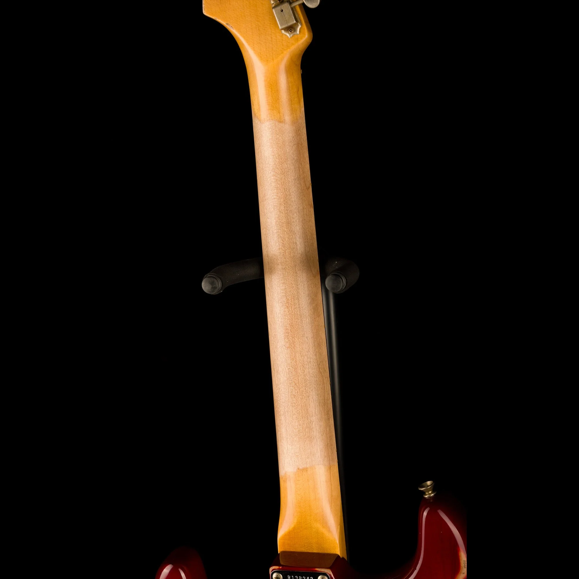 Used Fender Custom Shop 1963 Stratocaster Heavy Relic Crimson Burst - Truetone Color Set with OHSC - Image 11