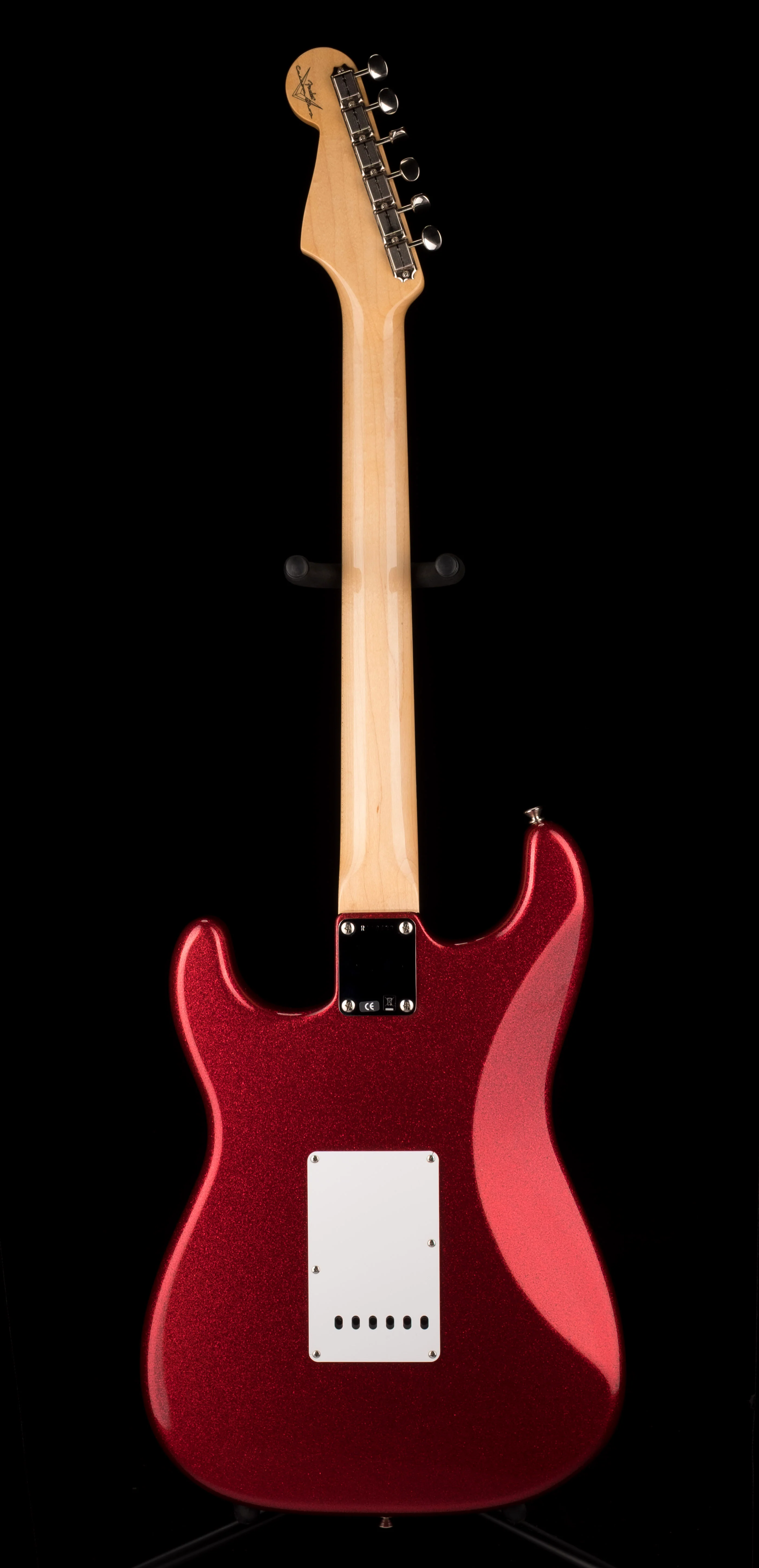 Used Fender Custom Shop 1963 Stratocaster NOS Red Sparkle with OHSC - Image 13