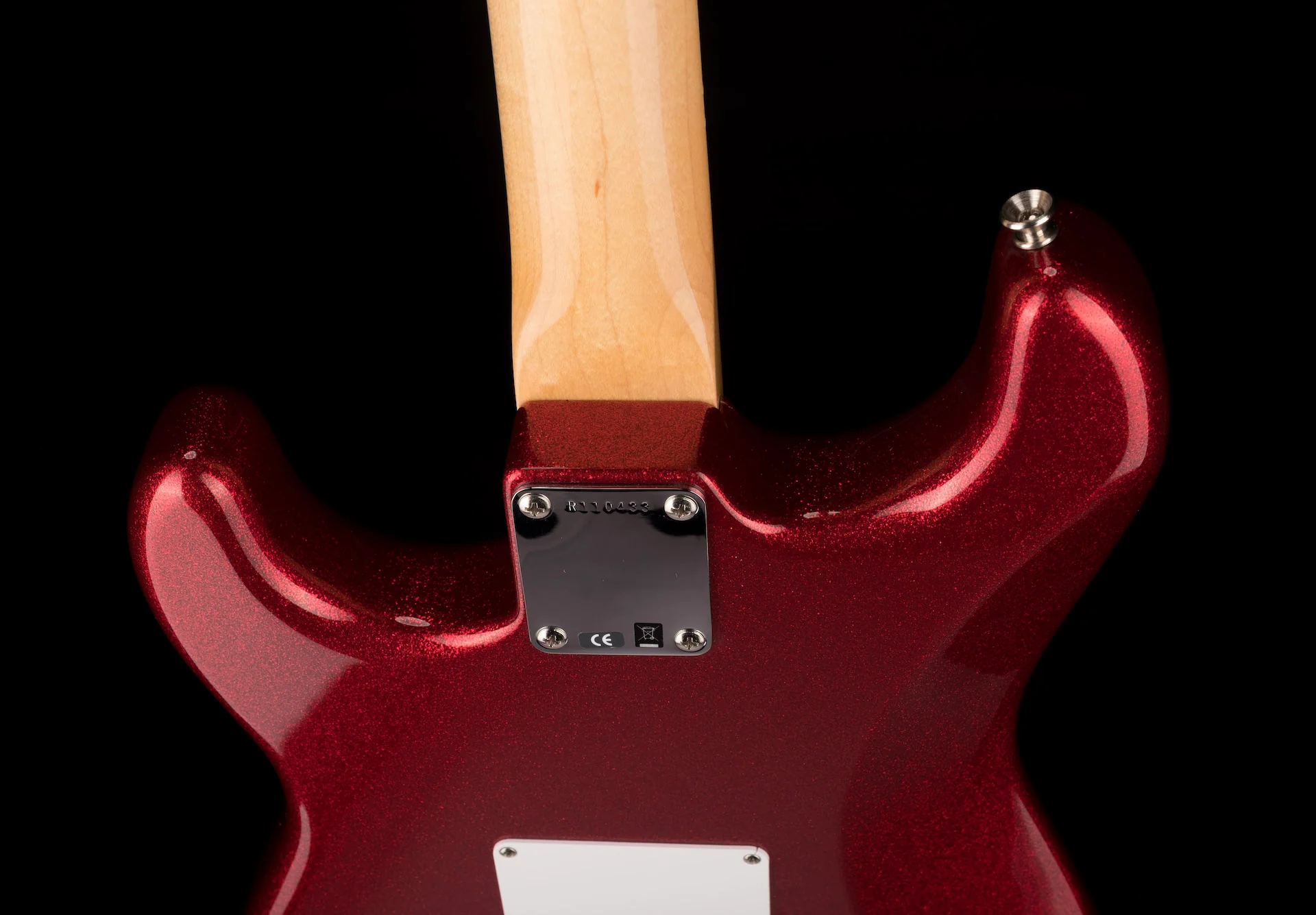 Used Fender Custom Shop 1963 Stratocaster NOS Red Sparkle with OHSC - Image 14