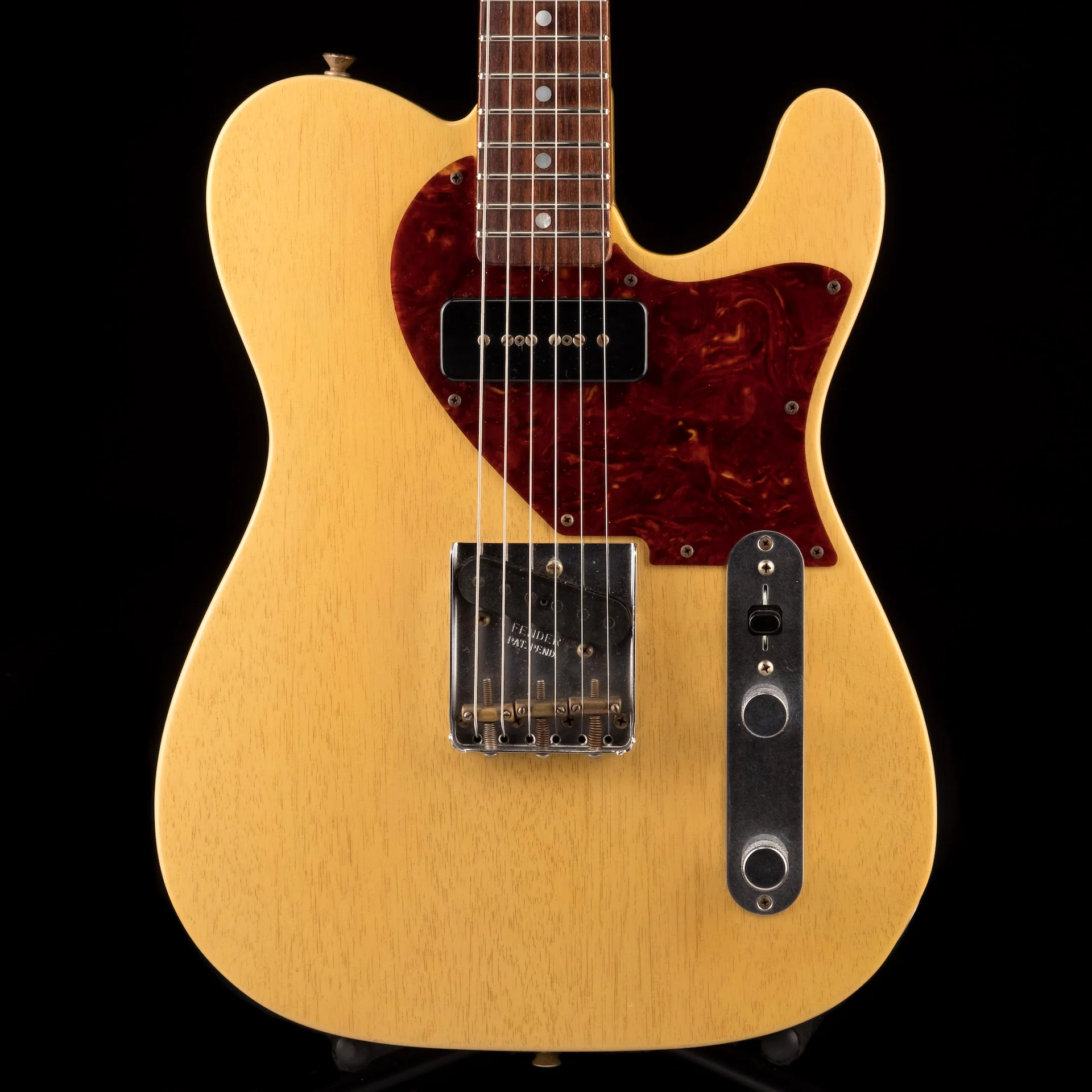Pre Owned 2011 Fender Custom Shop Dale Wilson 60's Telecaster Relic TV Yellow Transparent OHSC