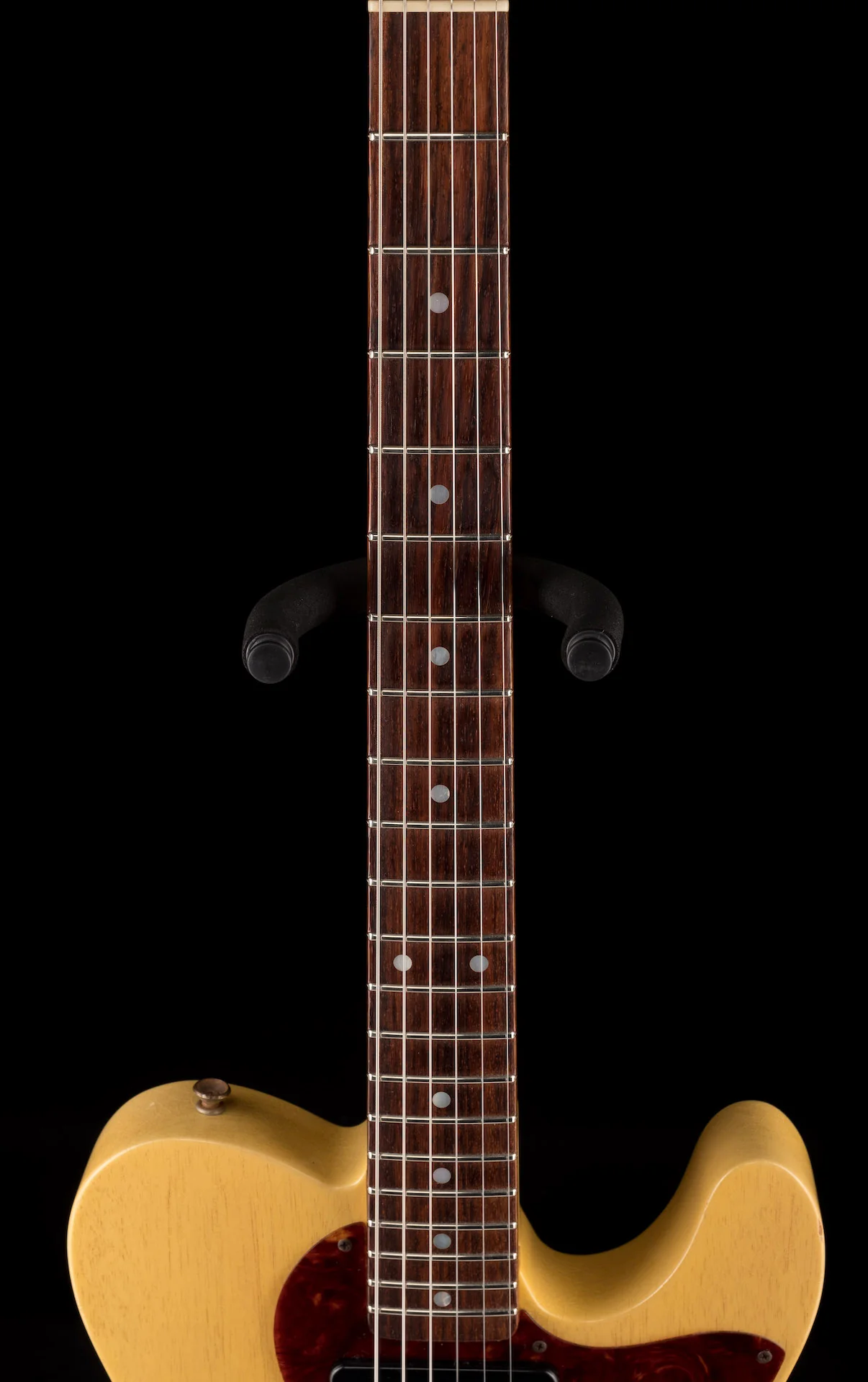 Pre Owned 2011 Fender Custom Shop Dale Wilson 60's Telecaster Relic TV Yellow Transparent OHSC - Image 11