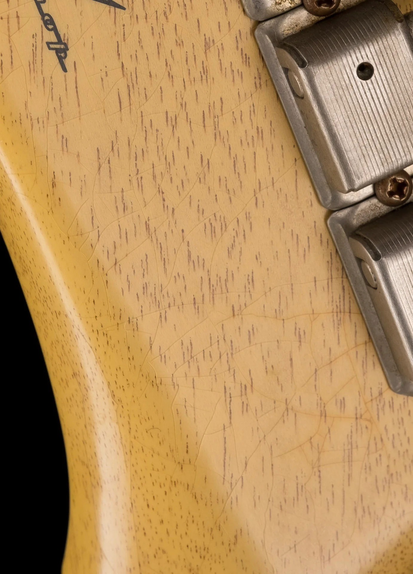 Pre Owned 2011 Fender Custom Shop Dale Wilson 60's Telecaster Relic TV Yellow Transparent OHSC - Image 22
