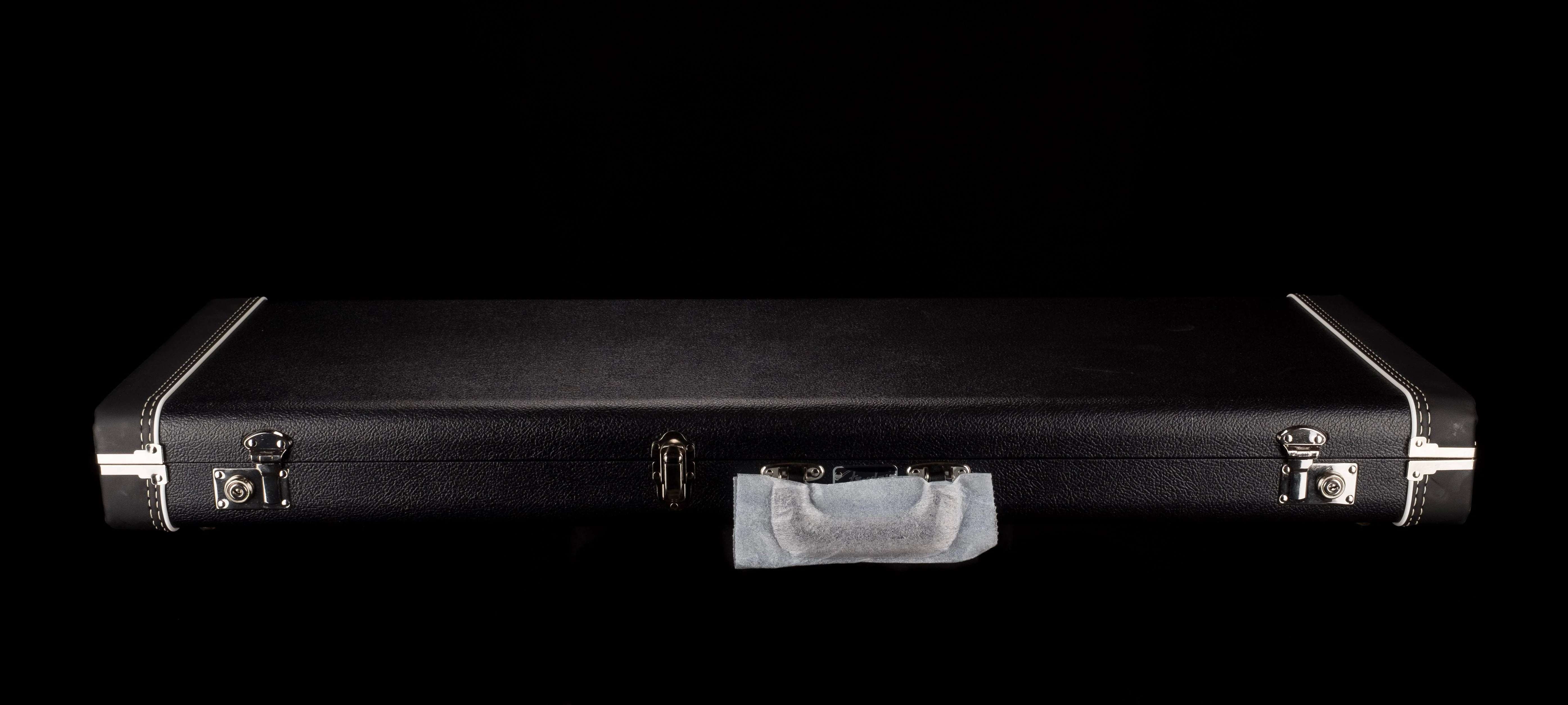 Used Fender Custom Shop Deluxe G&G Stratocaster Telecaster Case Black with Blue Interior - Image 4