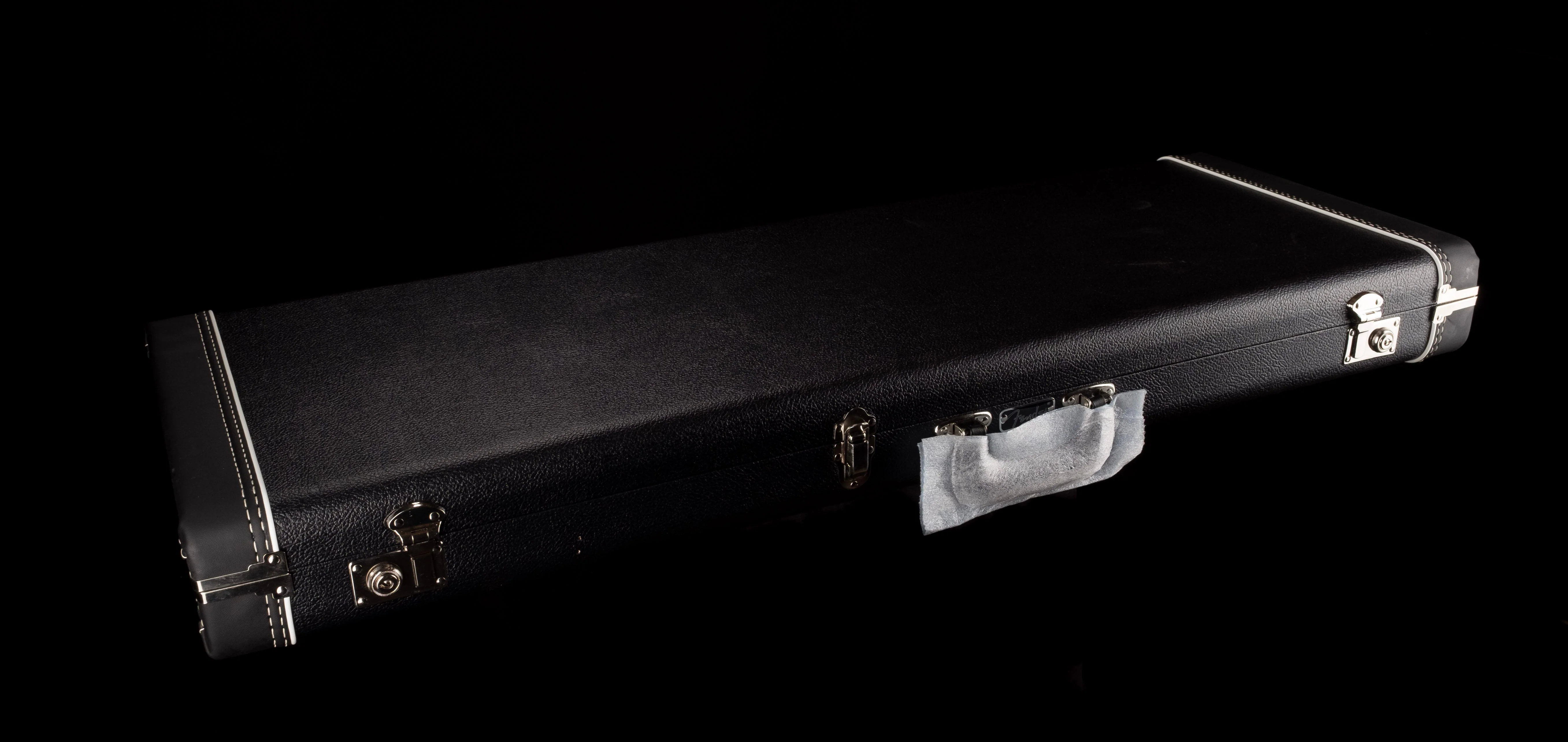 Used Fender Custom Shop Deluxe G&G Stratocaster Telecaster Case Black with Blue Interior - Image 5