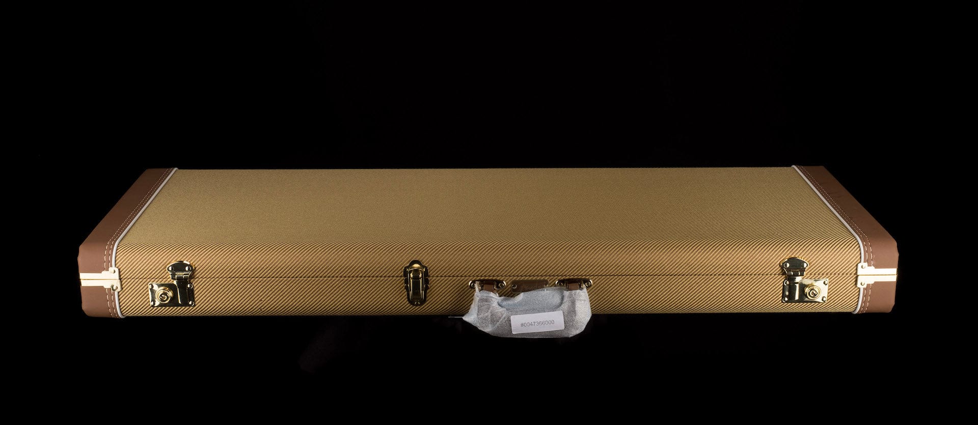 Used Fender G&G Custom Shop Deluxe Tweed Stratocaster Telecaster Case With Gold Interior - Image 2
