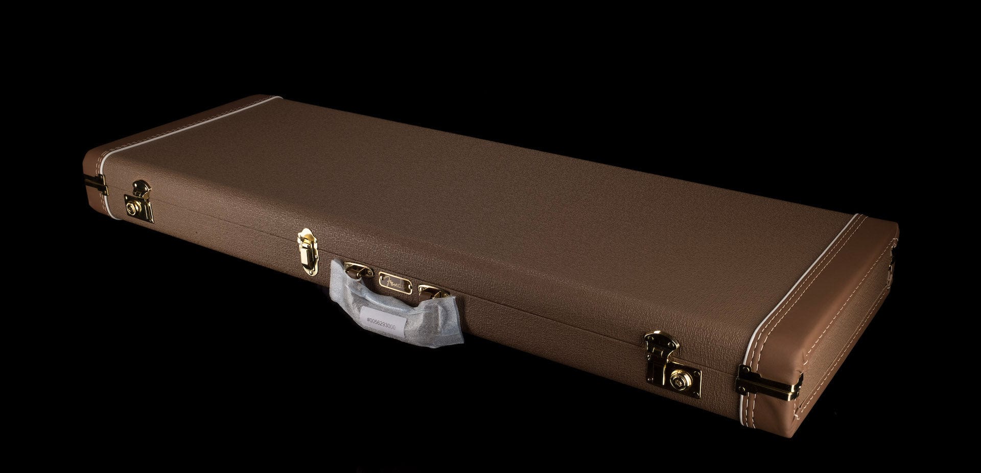 Used Fender Custom Shop G&G Deluxe Brown With Blue Interior Stratocaster/Telecaster Case - Image 5