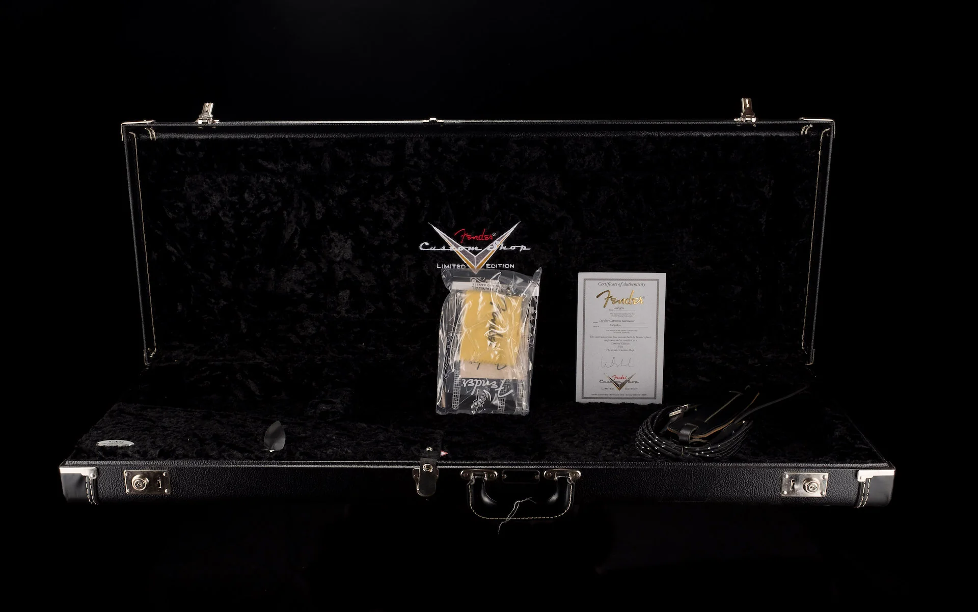 Used '11 Fender Custom Shop Limited Edition La Cabronita Boracha Jazzmaster Relic Black - Image 20