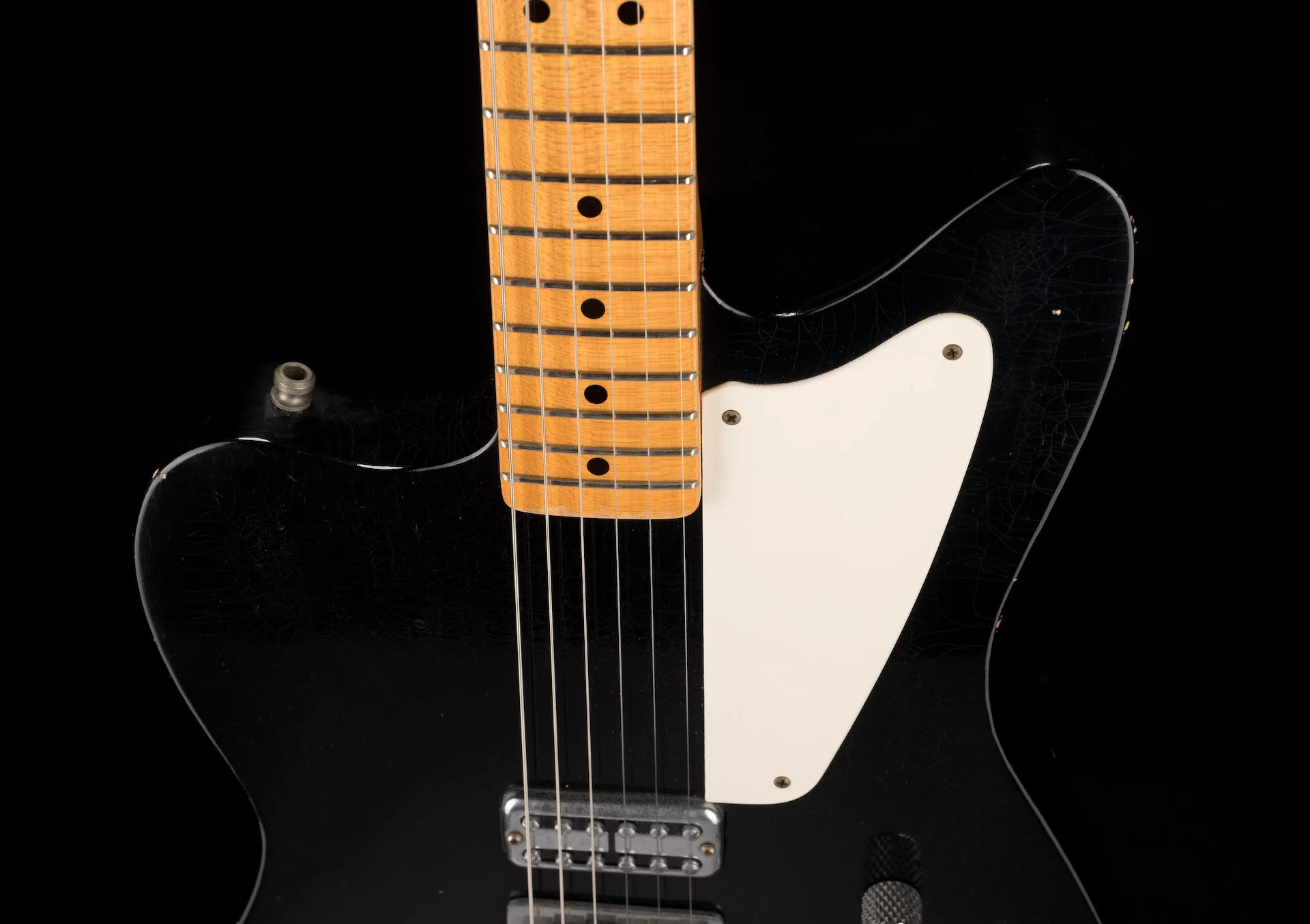 Used '11 Fender Custom Shop Limited Edition La Cabronita Boracha Jazzmaster Relic Black - Image 3