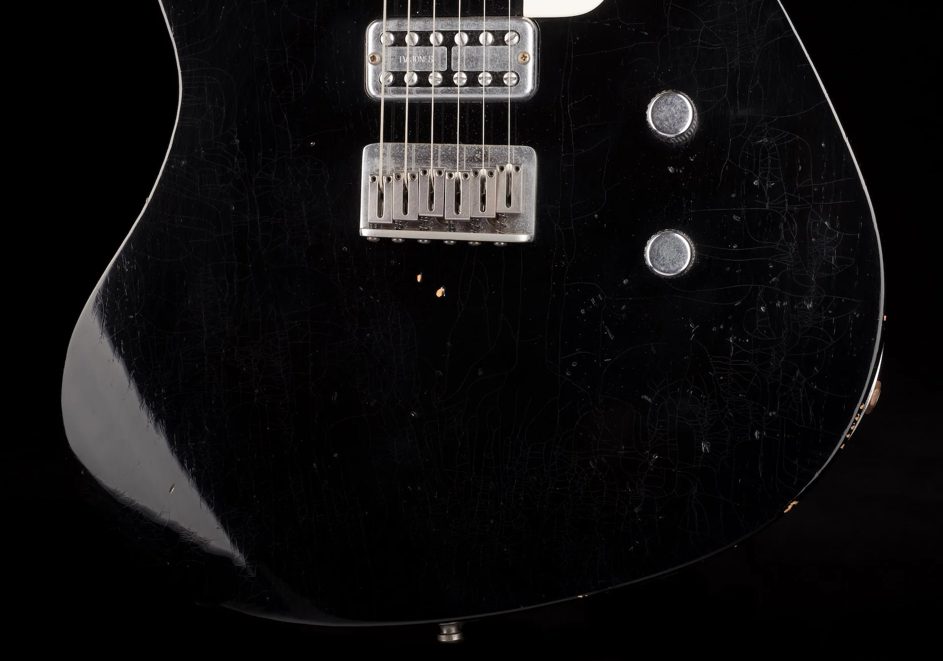 Used '11 Fender Custom Shop Limited Edition La Cabronita Boracha Jazzmaster Relic Black - Image 4