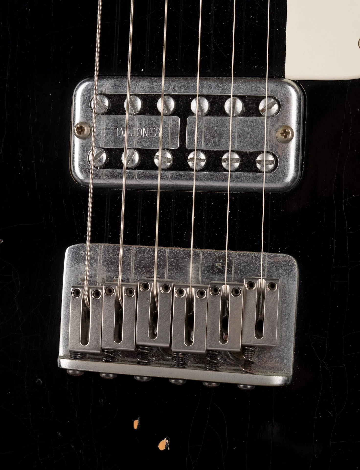 Used '11 Fender Custom Shop Limited Edition La Cabronita Boracha Jazzmaster Relic Black - Image 5