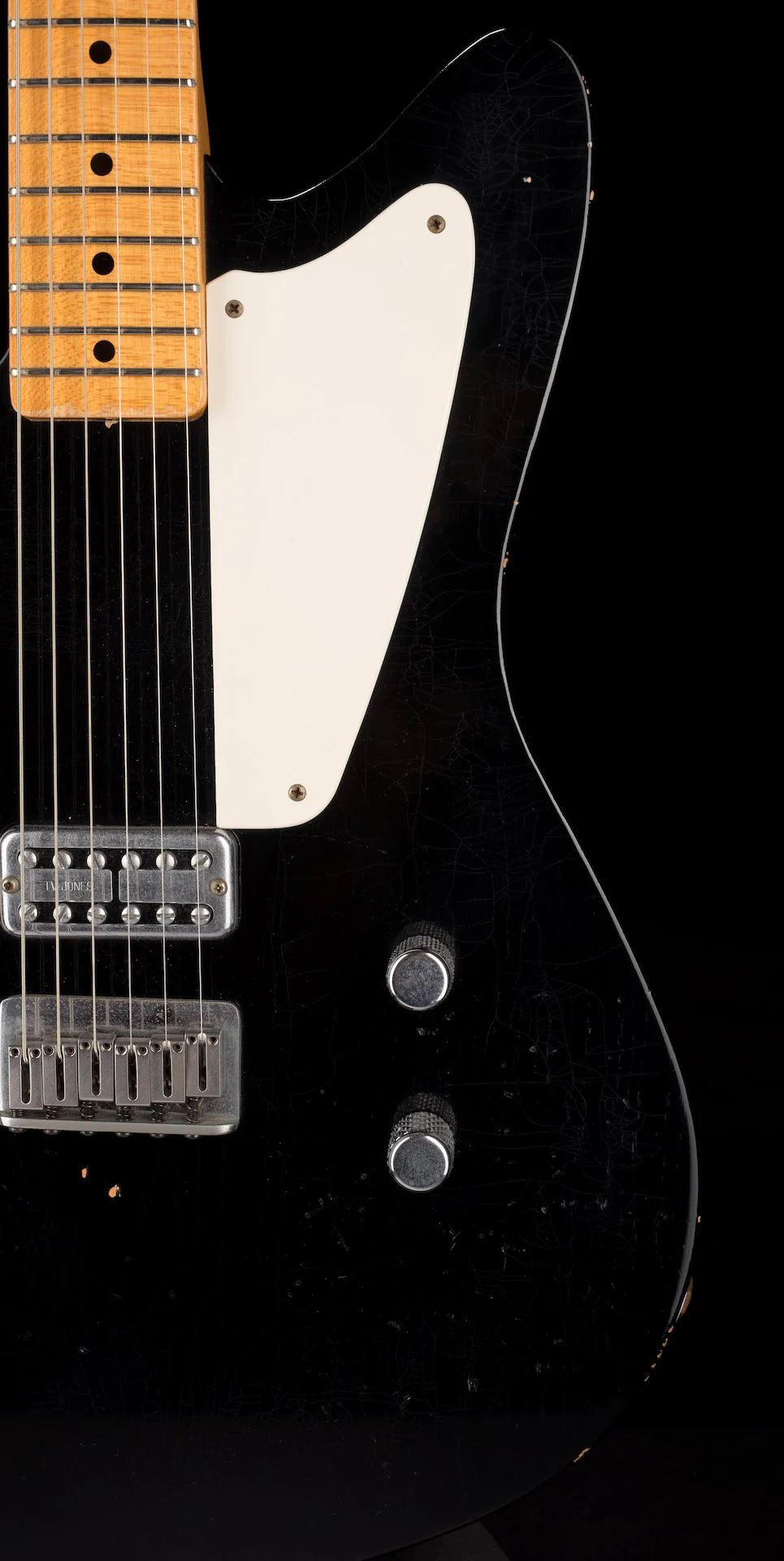 Used '11 Fender Custom Shop Limited Edition La Cabronita Boracha Jazzmaster Relic Black - Image 6