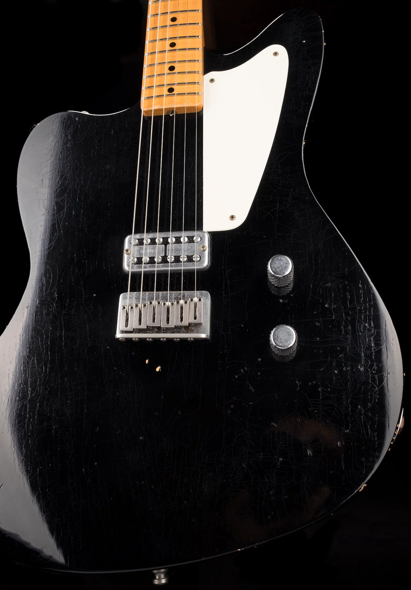 Used '11 Fender Custom Shop Limited Edition La Cabronita Boracha Jazzmaster Relic Black - Image 7