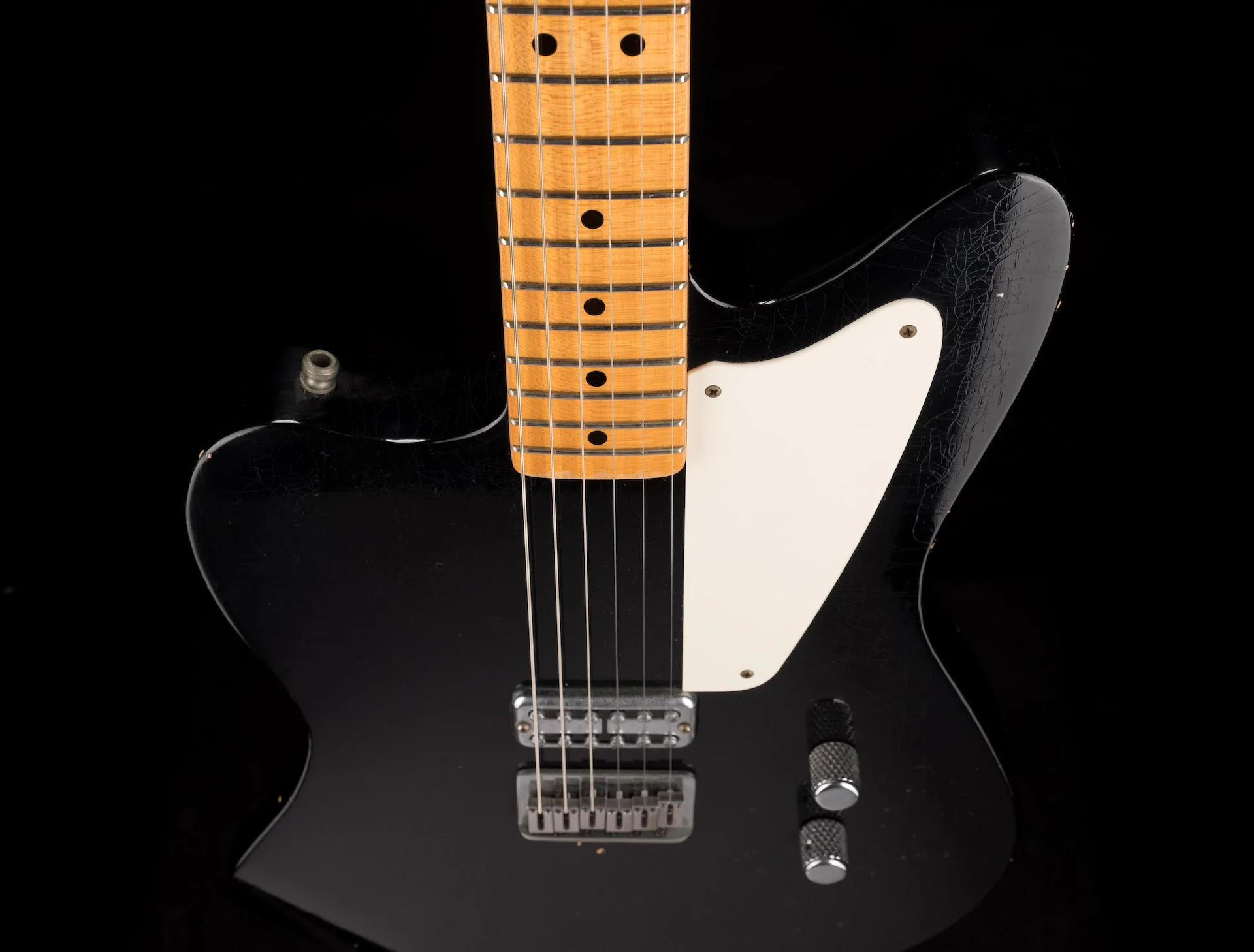 Used '11 Fender Custom Shop Limited Edition La Cabronita Boracha Jazzmaster Relic Black - Image 8