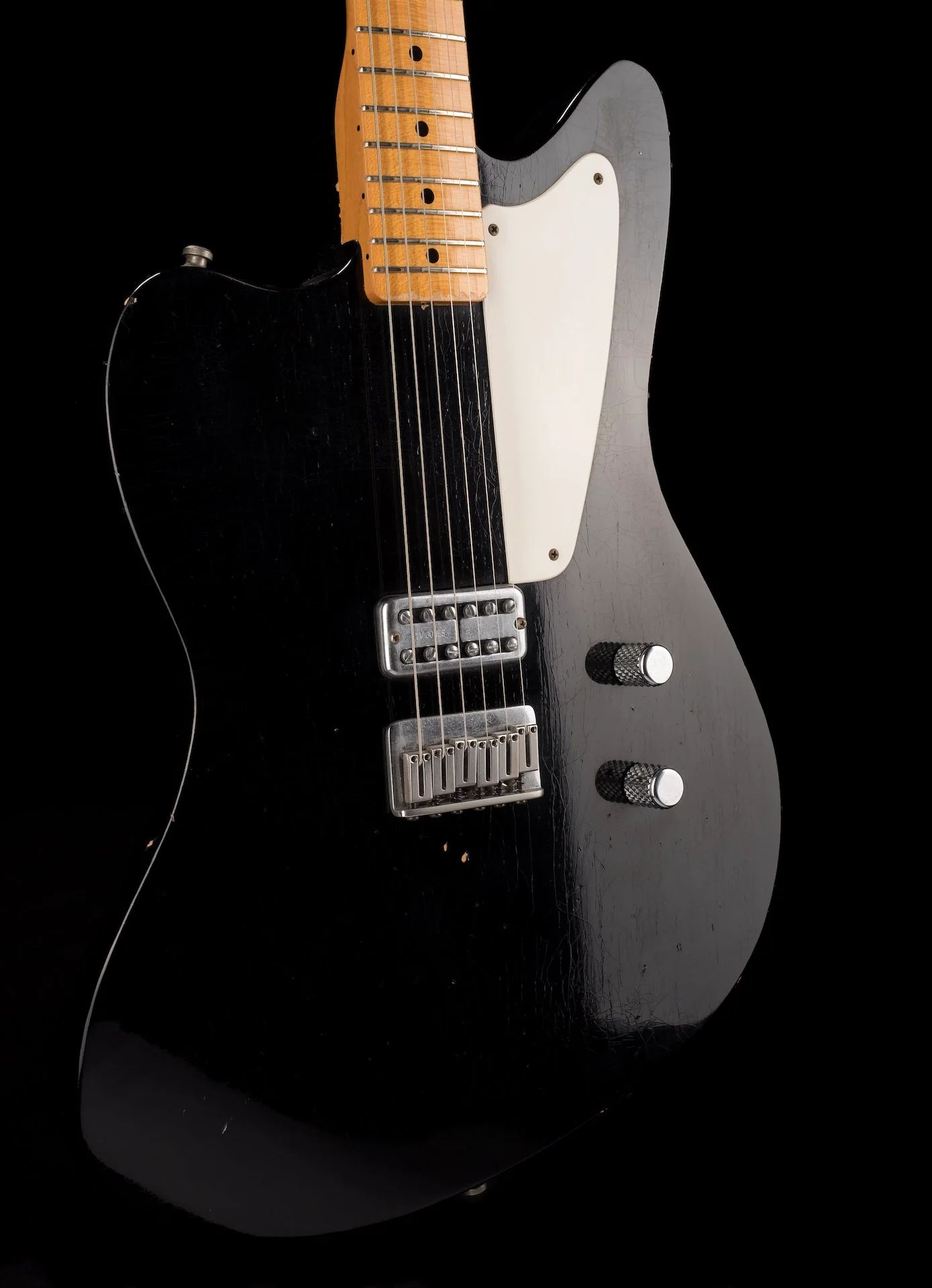 Used '11 Fender Custom Shop Limited Edition La Cabronita Boracha Jazzmaster Relic Black - Image 9