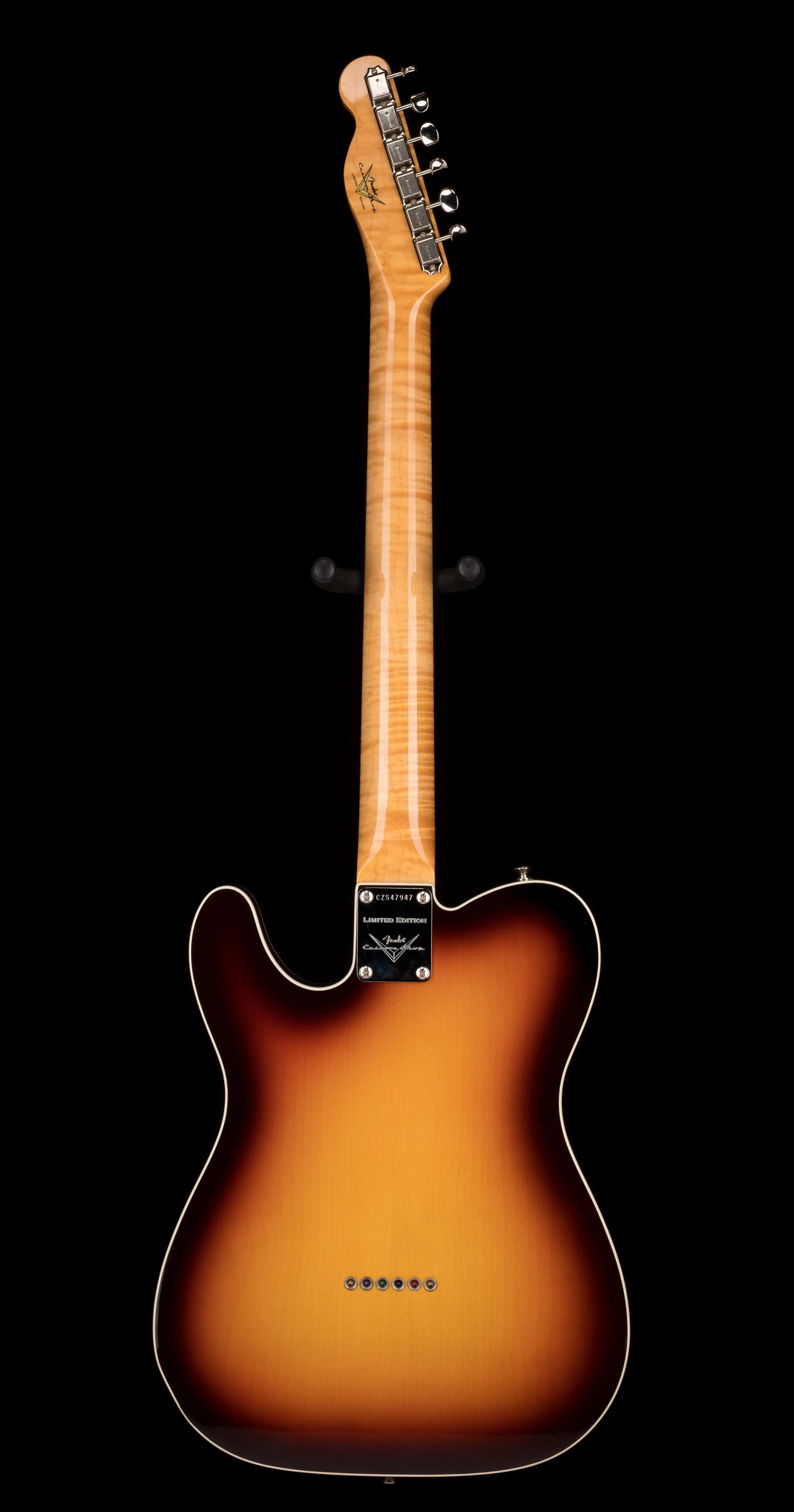 Used Fender Custom Shop Limited Edition 1960 Telecaster Custom NOS Sunburst OHSC - Image 12
