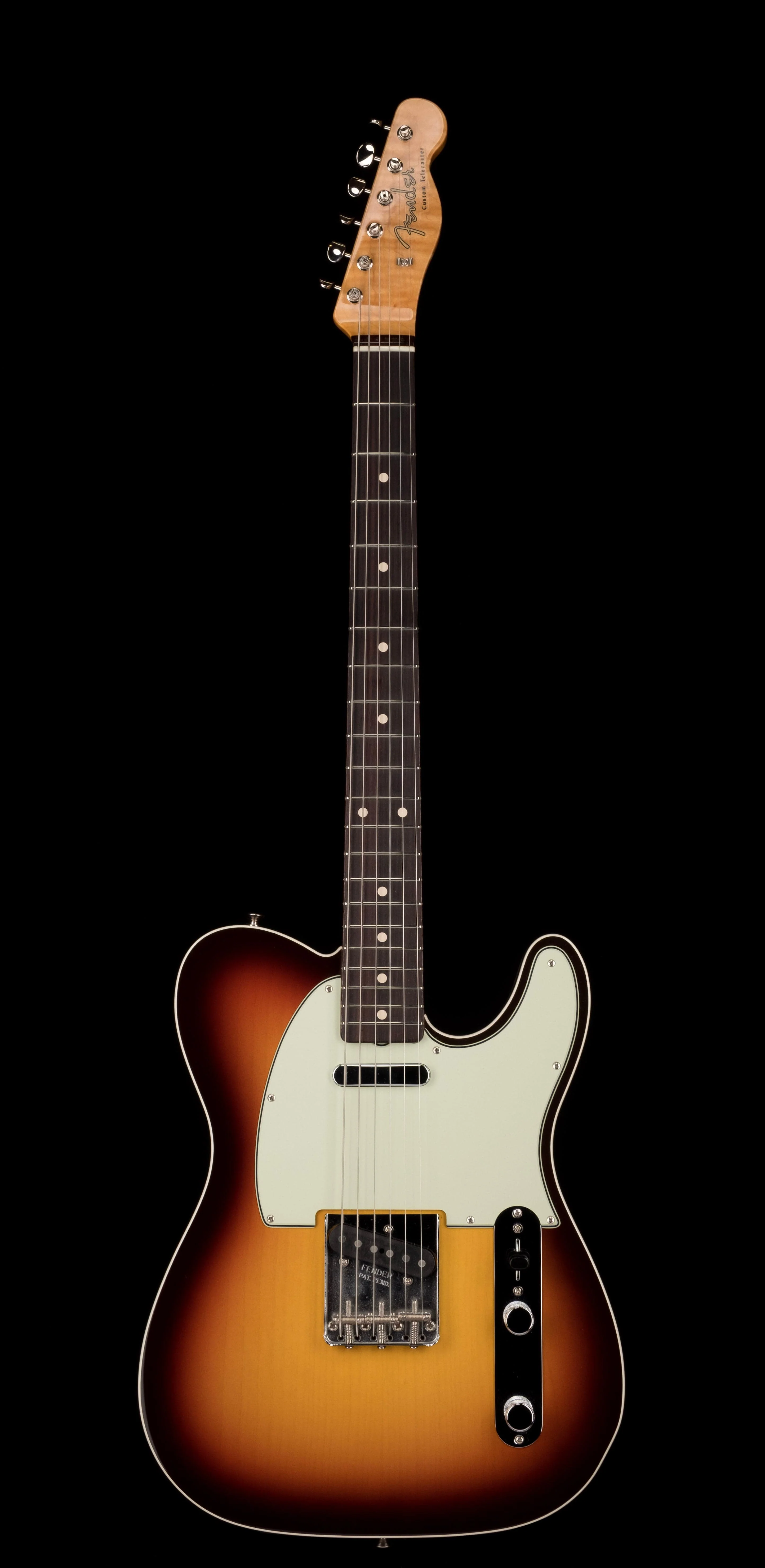 Used Fender Custom Shop Limited Edition 1960 Telecaster Custom NOS Sunburst OHSC - Image 2