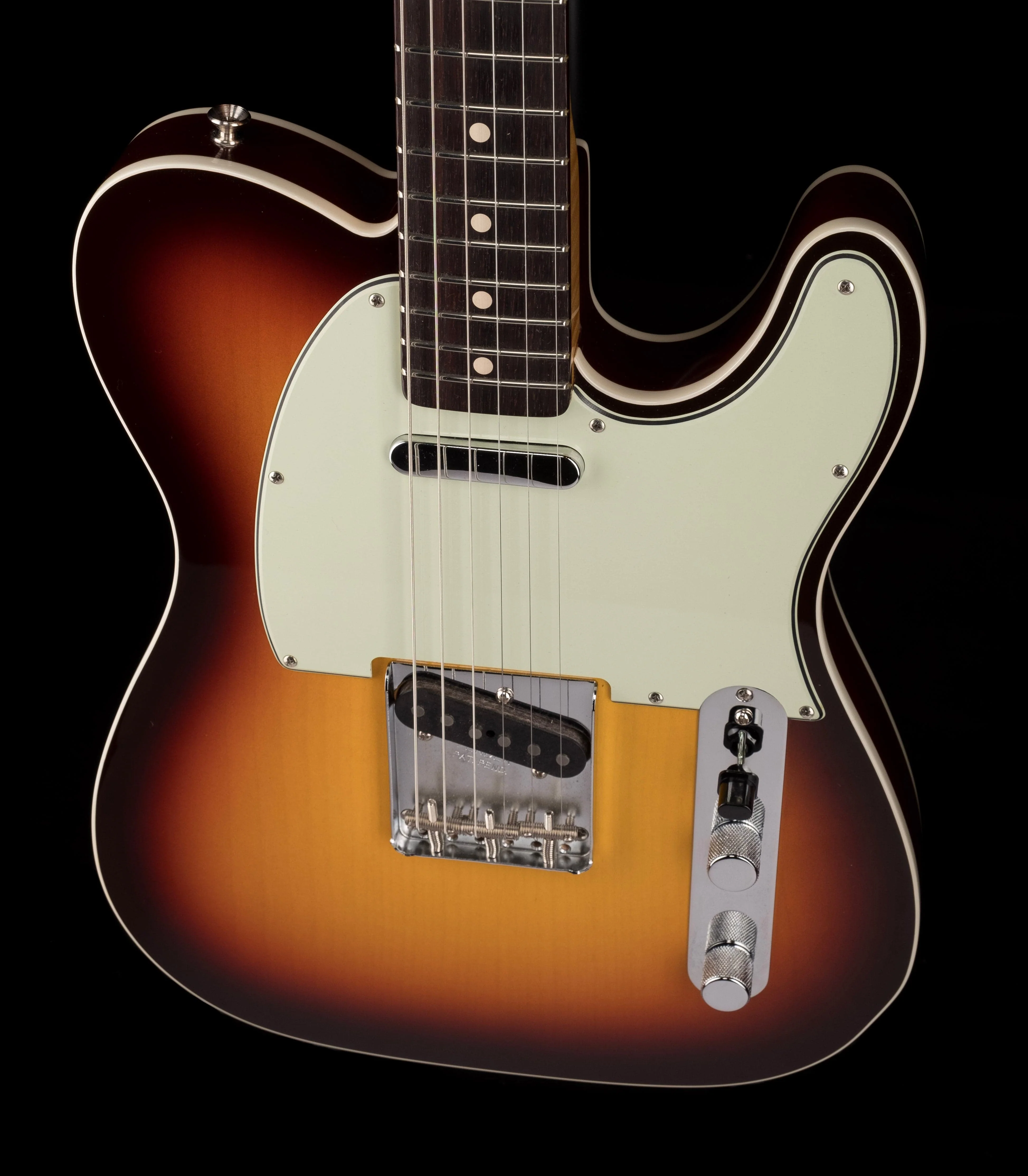Used Fender Custom Shop Limited Edition 1960 Telecaster Custom NOS Sunburst OHSC - Image 4