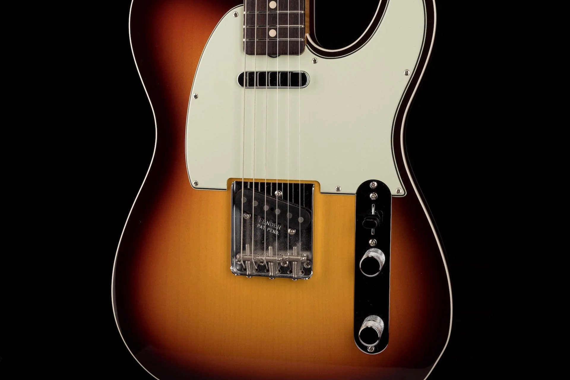 Used Fender Custom Shop Limited Edition 1960 Telecaster Custom NOS Sunburst OHSC - Image 6