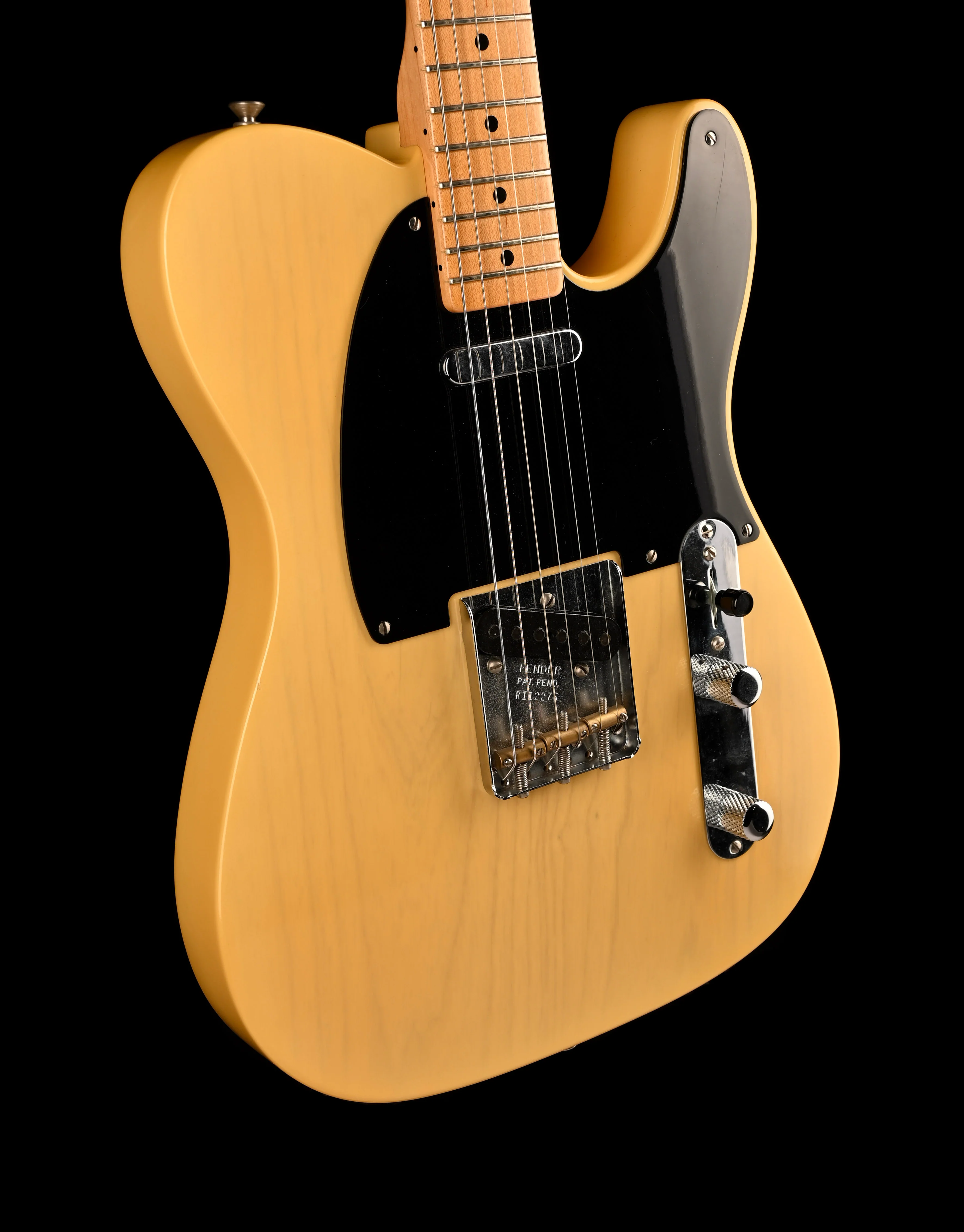 Pre Owned Fender Custom Shop Limited Edition 70th Anniversary 1950 Broadcaster Time Capsule Faded Nocaster Blonde with OHSC - Image 10