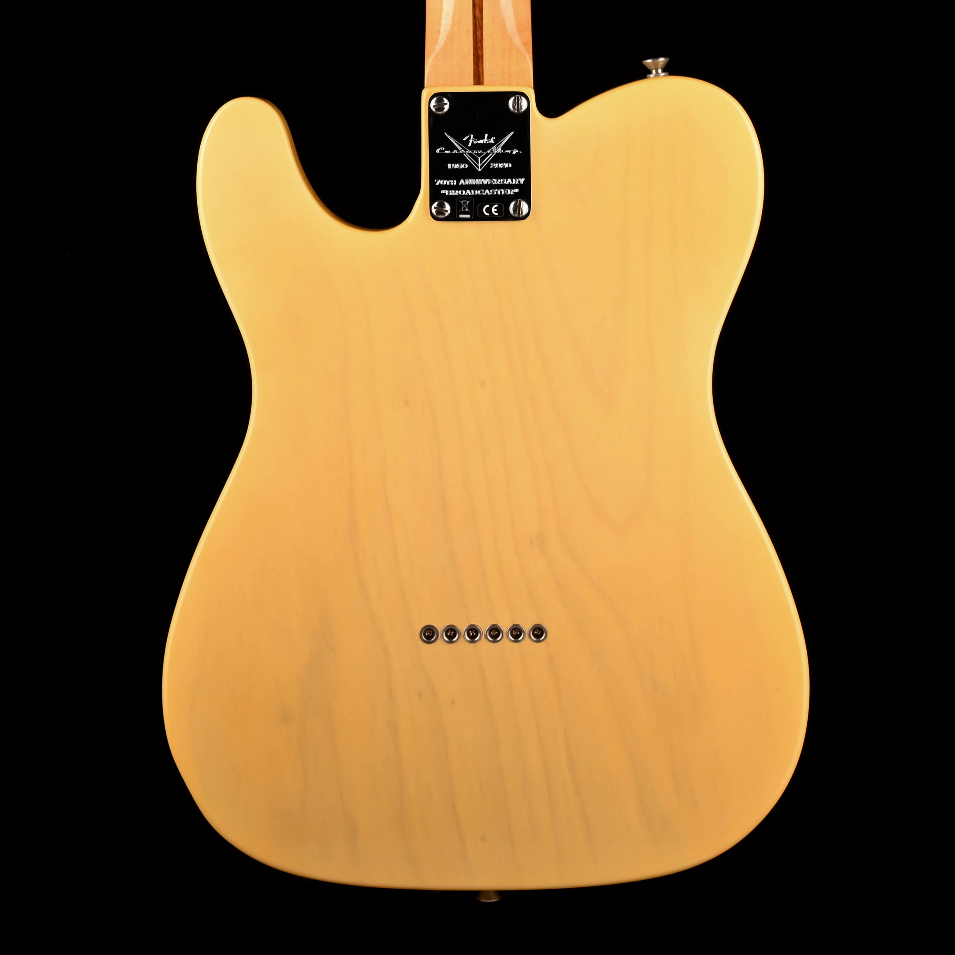 Pre Owned Fender Custom Shop Limited Edition 70th Anniversary 1950 Broadcaster Time Capsule Faded Nocaster Blonde with OHSC - Image 12