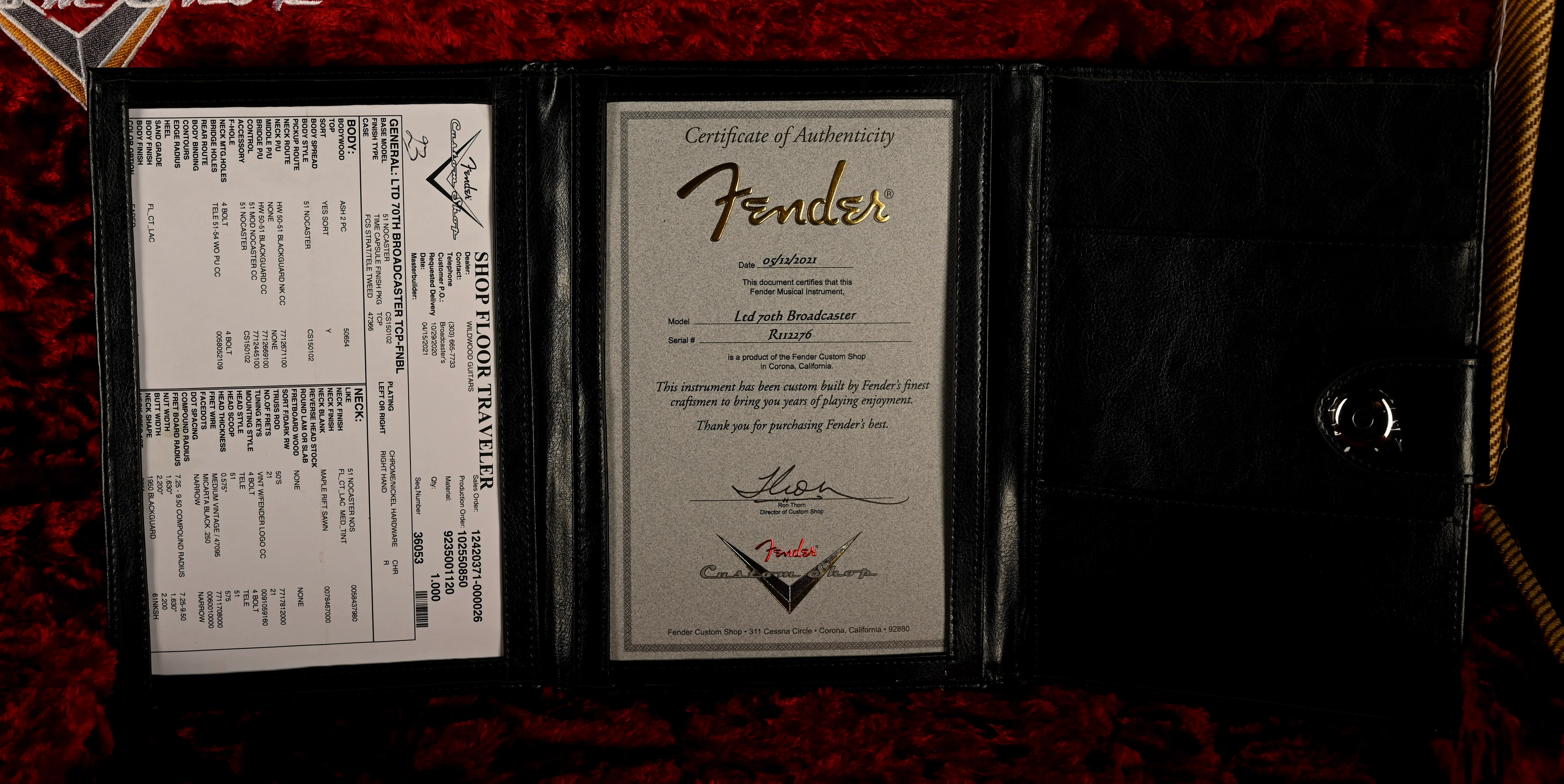 Pre Owned Fender Custom Shop Limited Edition 70th Anniversary 1950 Broadcaster Time Capsule Faded Nocaster Blonde with OHSC - Image 18