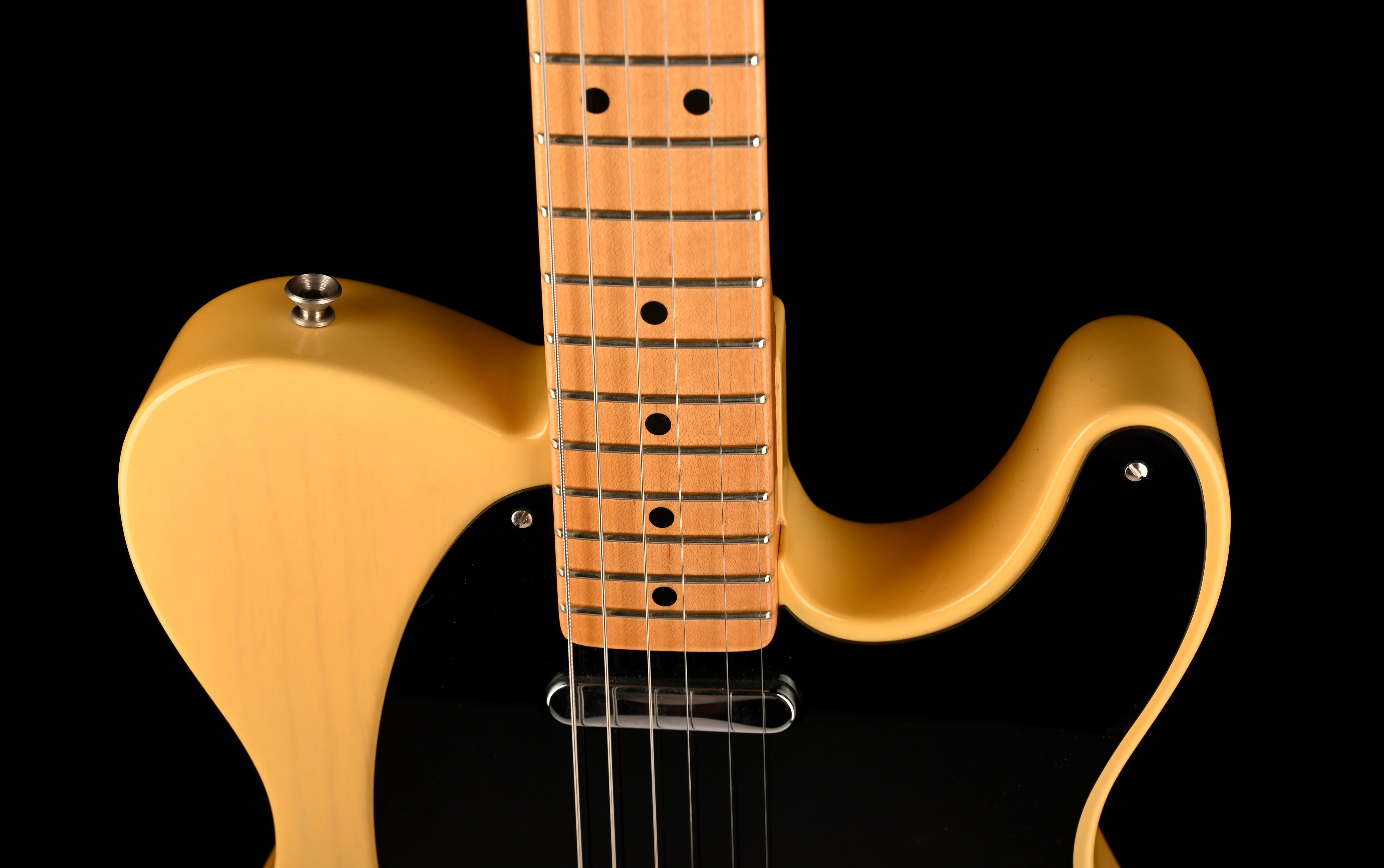 Pre Owned Fender Custom Shop Limited Edition 70th Anniversary 1950 Broadcaster Time Capsule Faded Nocaster Blonde with OHSC - Image 3
