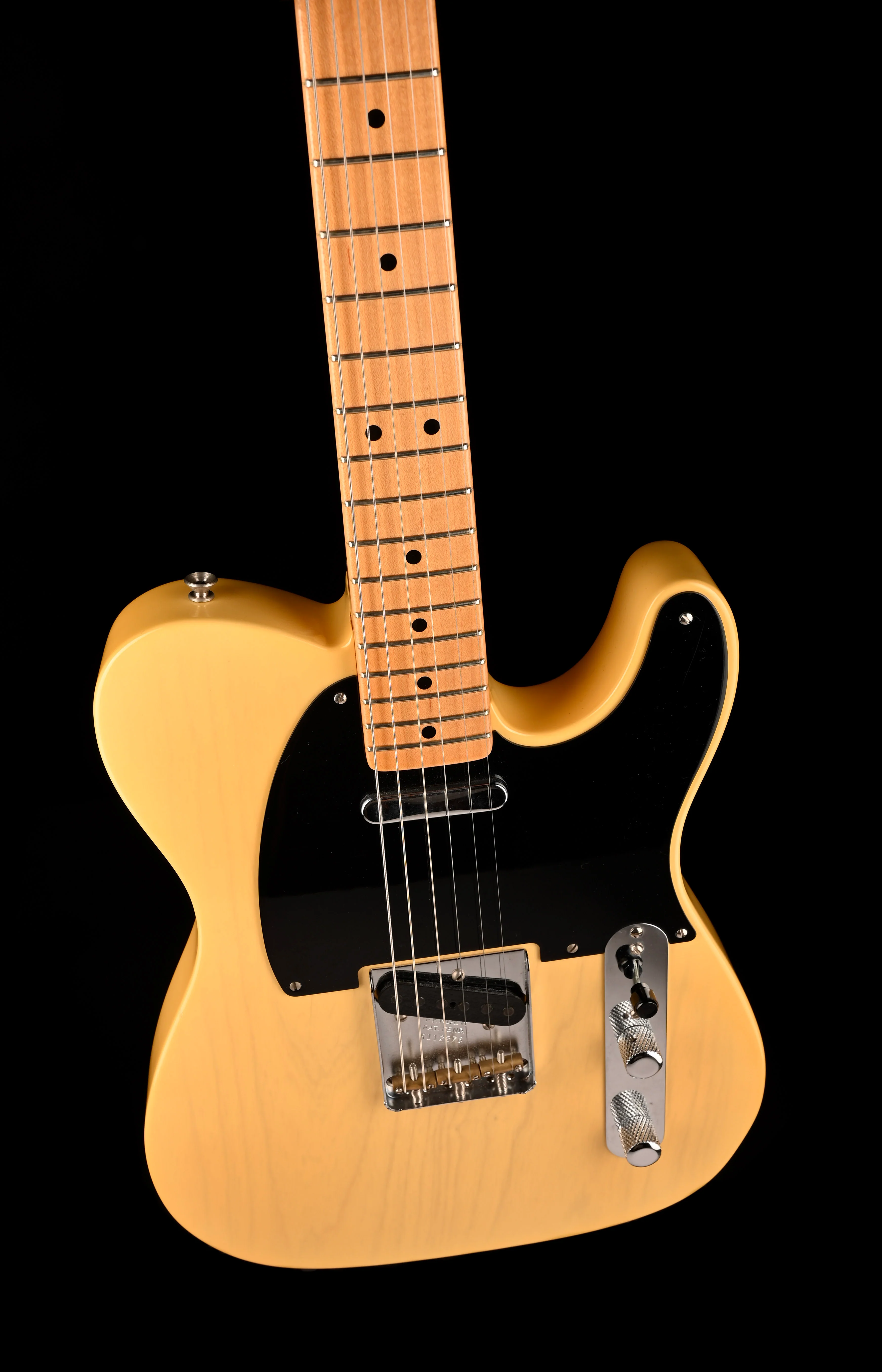 Pre Owned Fender Custom Shop Limited Edition 70th Anniversary 1950 Broadcaster Time Capsule Faded Nocaster Blonde with OHSC - Image 4