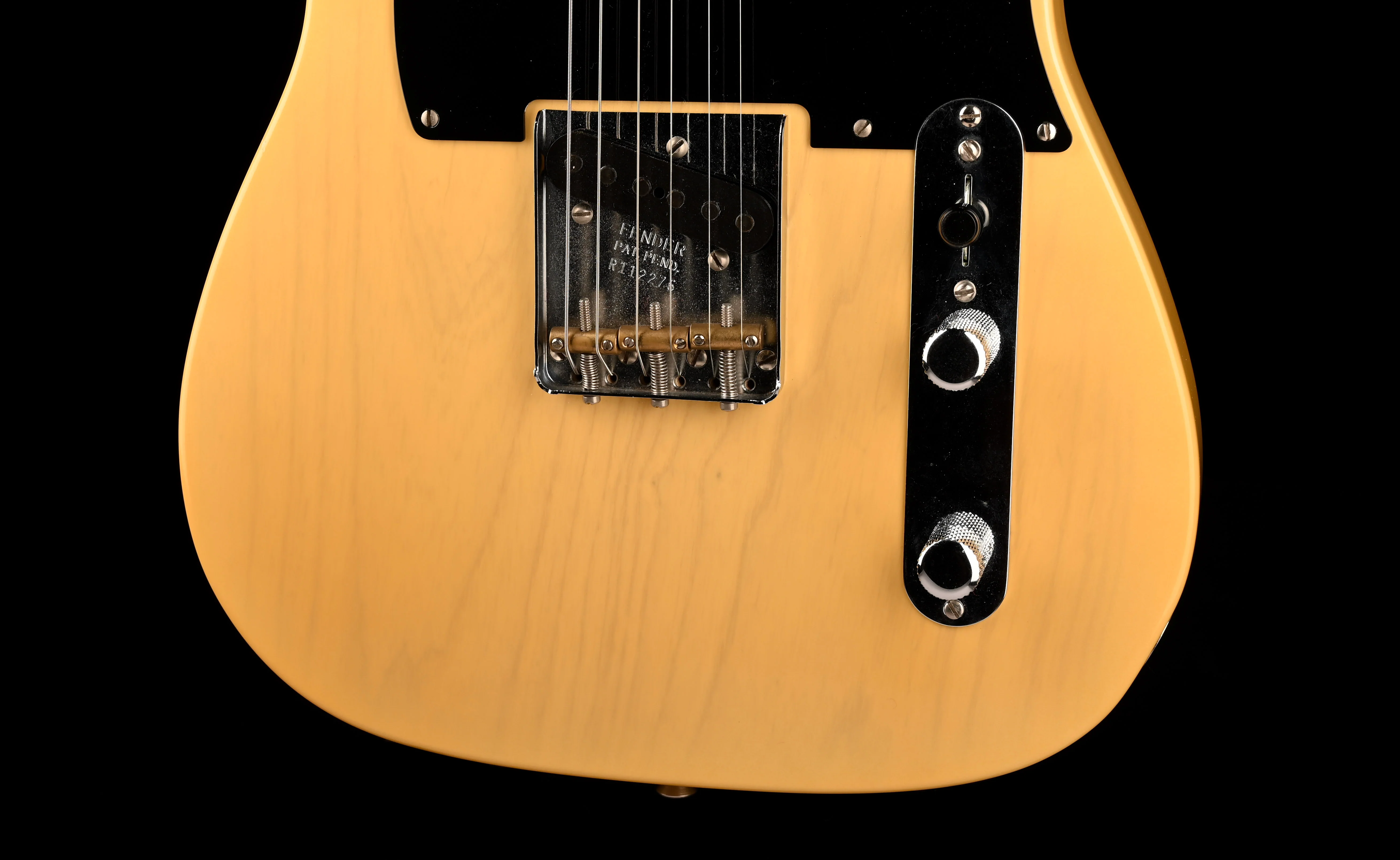 Pre Owned Fender Custom Shop Limited Edition 70th Anniversary 1950 Broadcaster Time Capsule Faded Nocaster Blonde with OHSC - Image 5