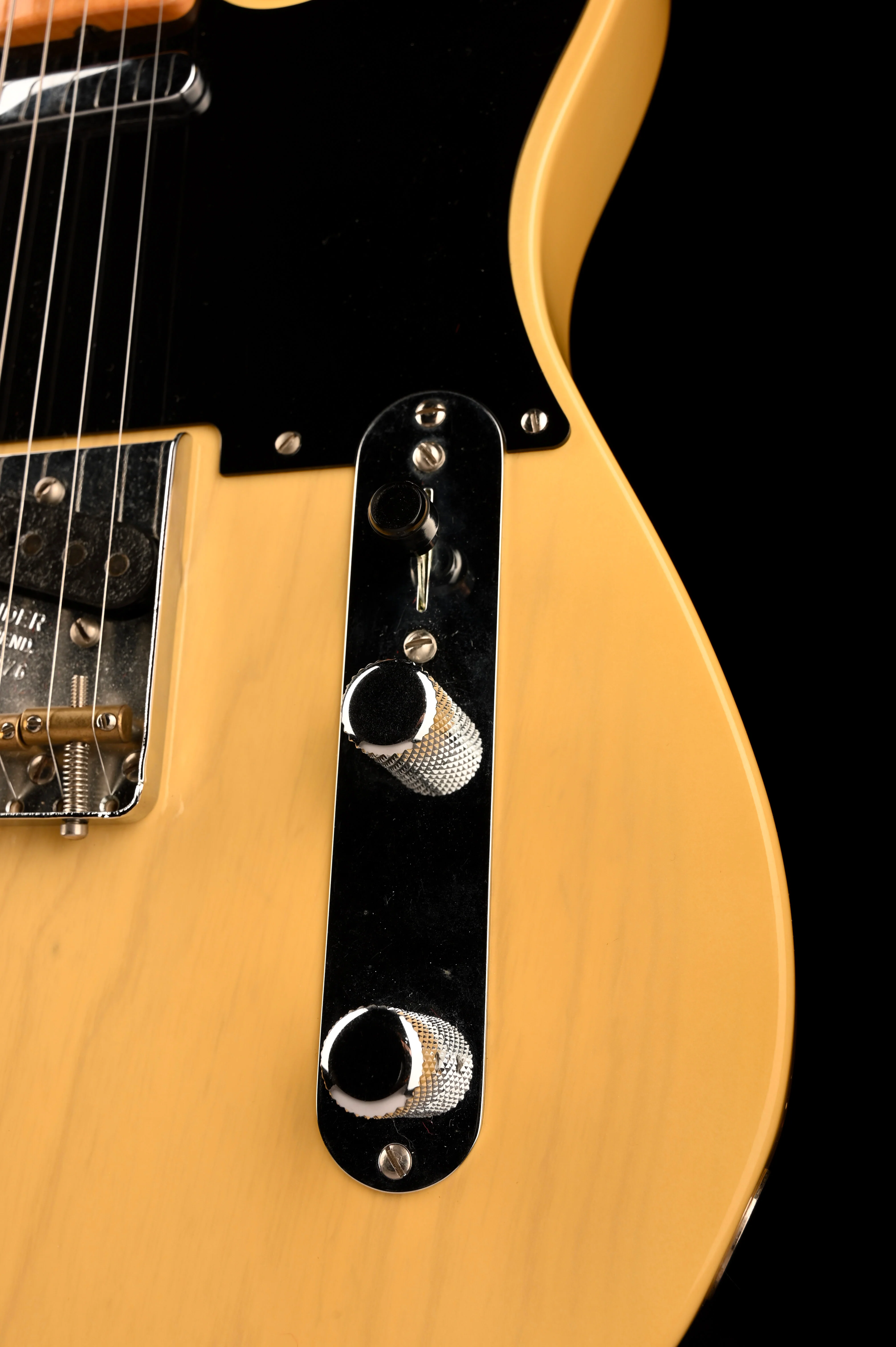 Pre Owned Fender Custom Shop Limited Edition 70th Anniversary 1950 Broadcaster Time Capsule Faded Nocaster Blonde with OHSC - Image 8