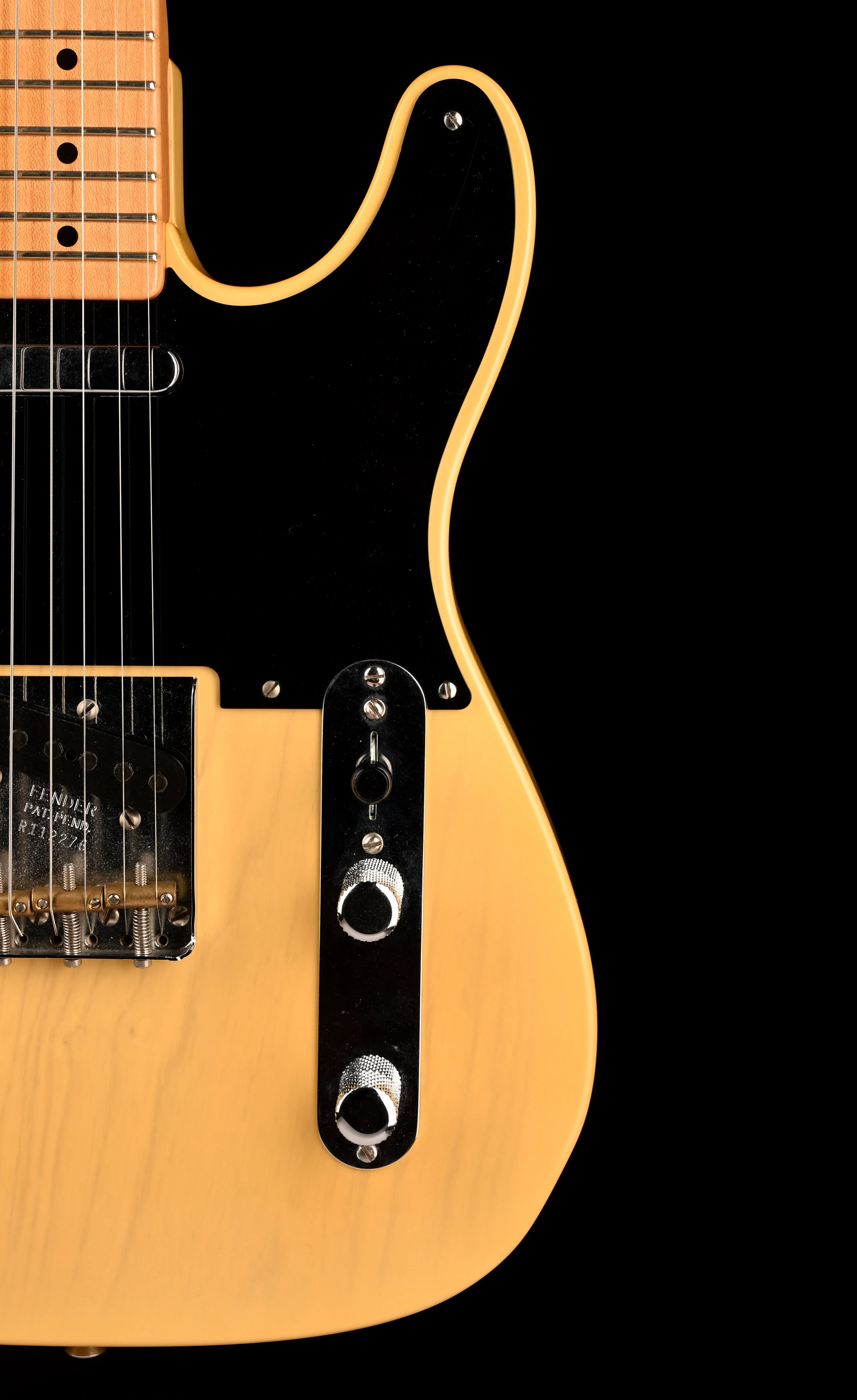 Pre Owned Fender Custom Shop Limited Edition 70th Anniversary 1950 Broadcaster Time Capsule Faded Nocaster Blonde with OHSC - Image 9