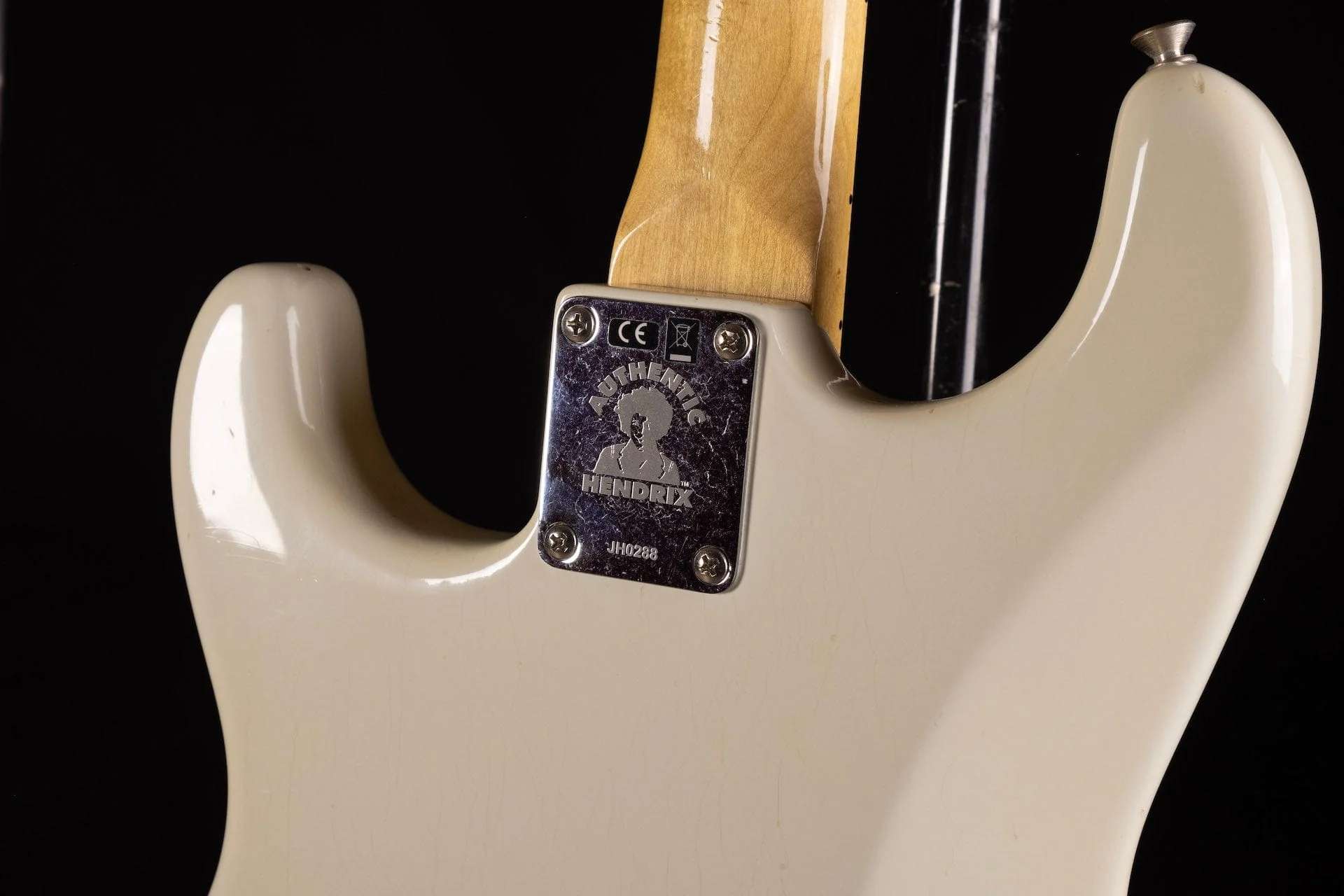 Used Fender Custom Shop Limited Edition Jimi Hendrix "Izabella" Stratocaster Aged Olympic White - Image 15