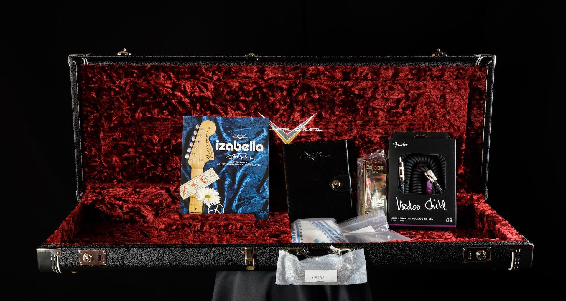 Used Fender Custom Shop Limited Edition Jimi Hendrix "Izabella" Stratocaster Aged Olympic White - Image 18