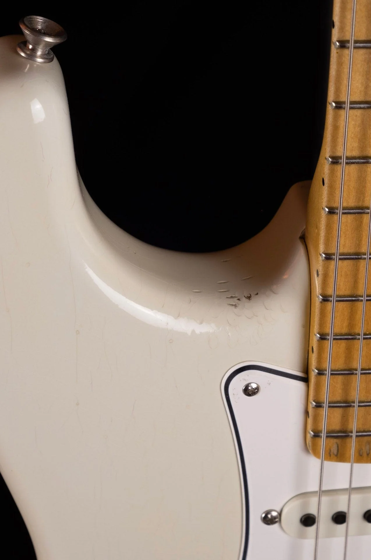 Used Fender Custom Shop Limited Edition Jimi Hendrix "Izabella" Stratocaster Aged Olympic White - Image 7