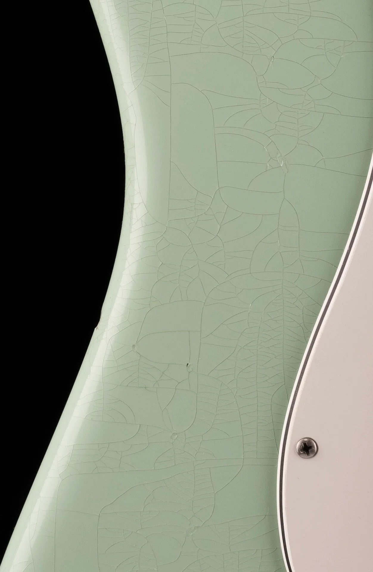 Pre Owned 2012 Fender Custom Shop Masterbuilt Greg Fessler '60 Stratocaster Closet Classic Aged Surf Green Abigail Pickups - Image 10