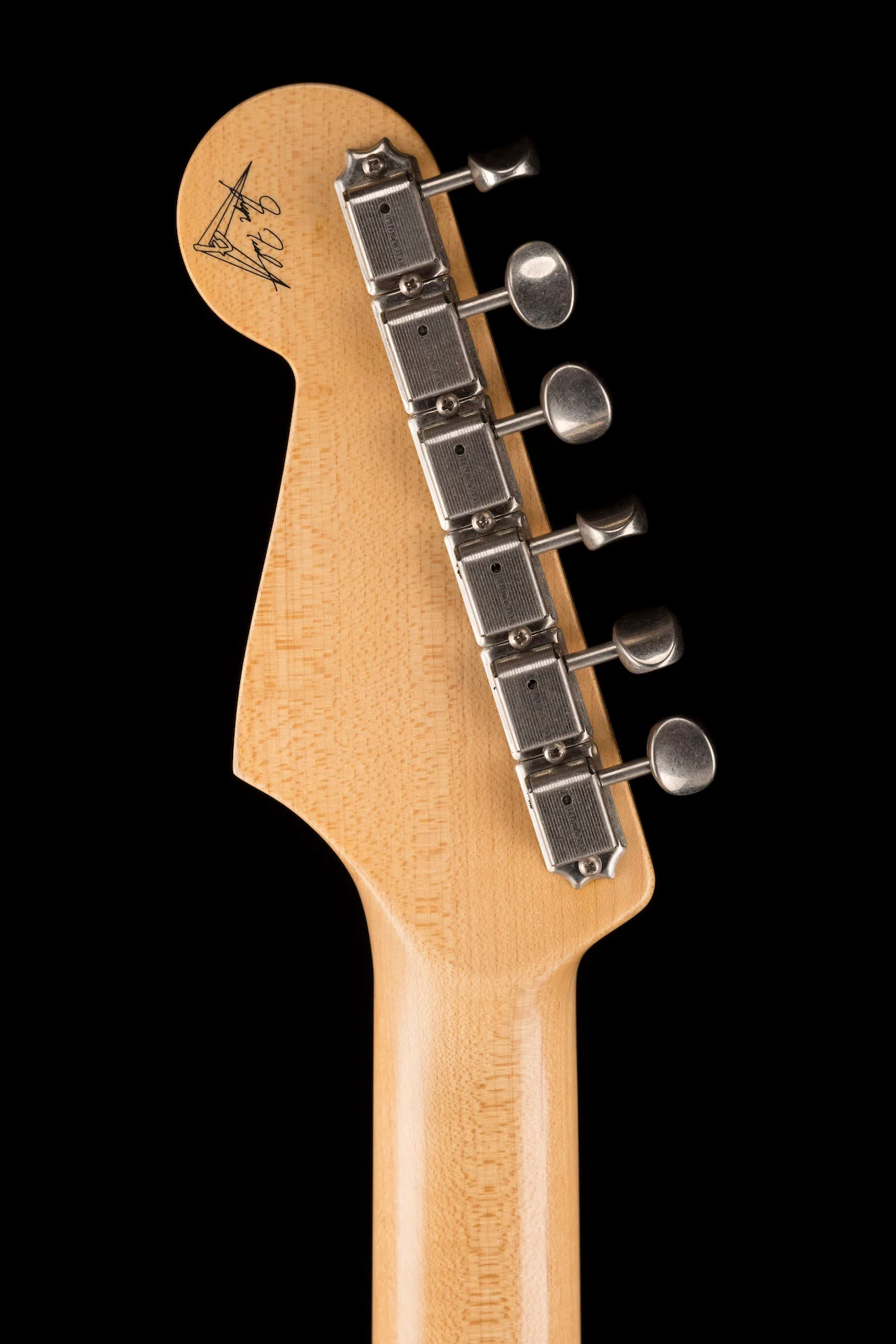 Pre Owned 2012 Fender Custom Shop Masterbuilt Greg Fessler '60 Stratocaster Closet Classic Aged Surf Green Abigail Pickups - Image 22
