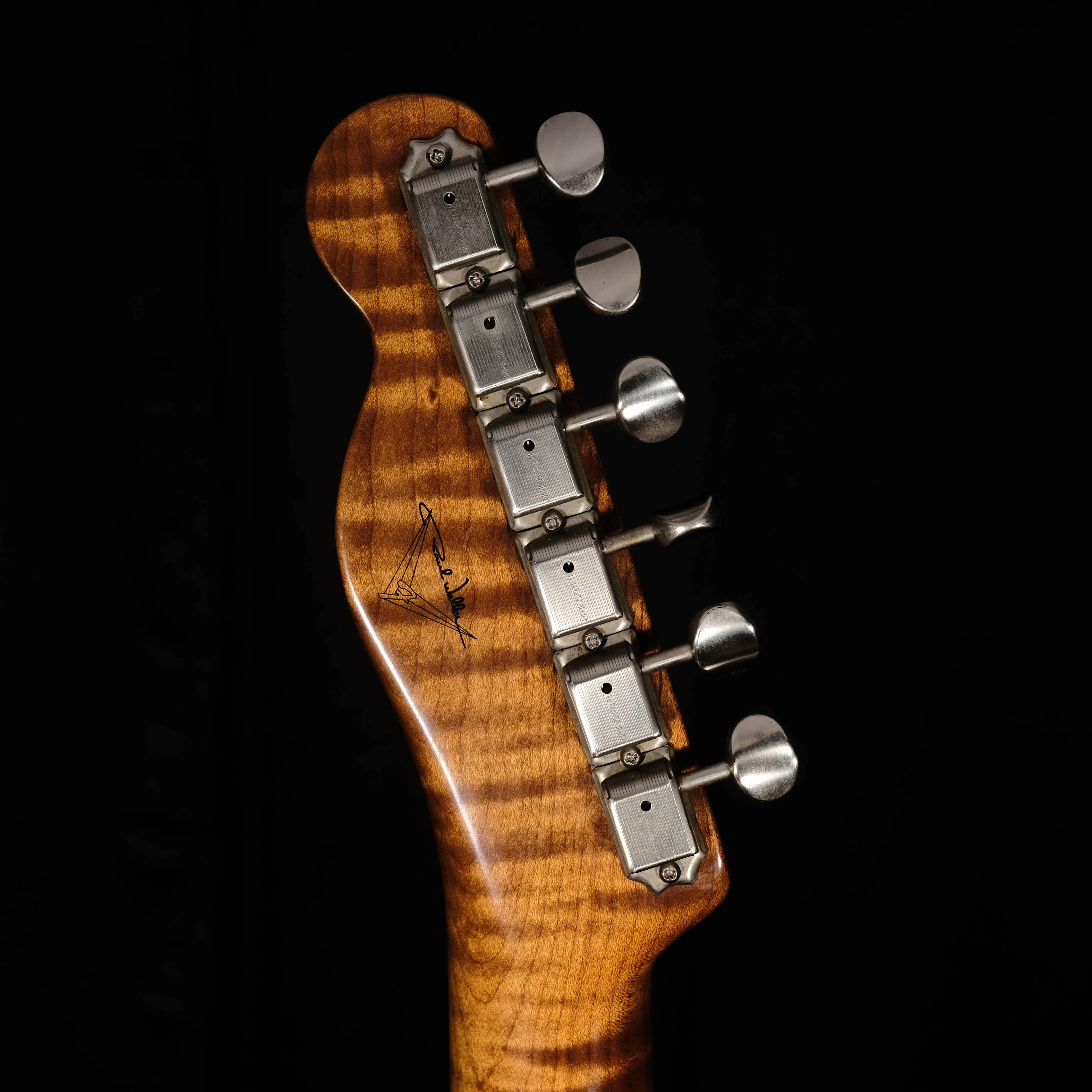 Pre Owned Fender Custom Shop Masterbuilt Paul Waller '60's Telecaster Surf Green - Image 12