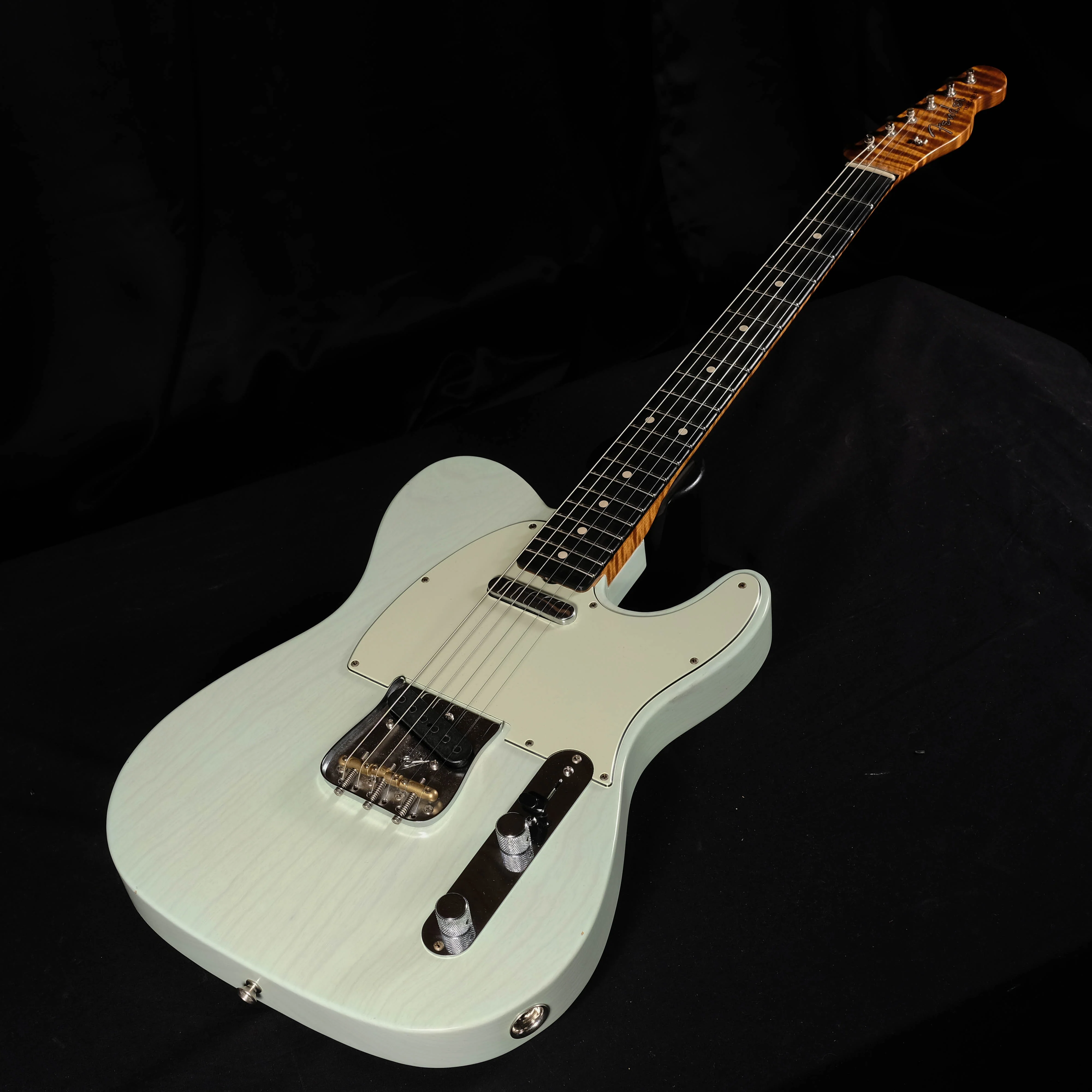 Pre Owned Fender Custom Shop Masterbuilt Paul Waller '60's Telecaster Surf Green - Image 3
