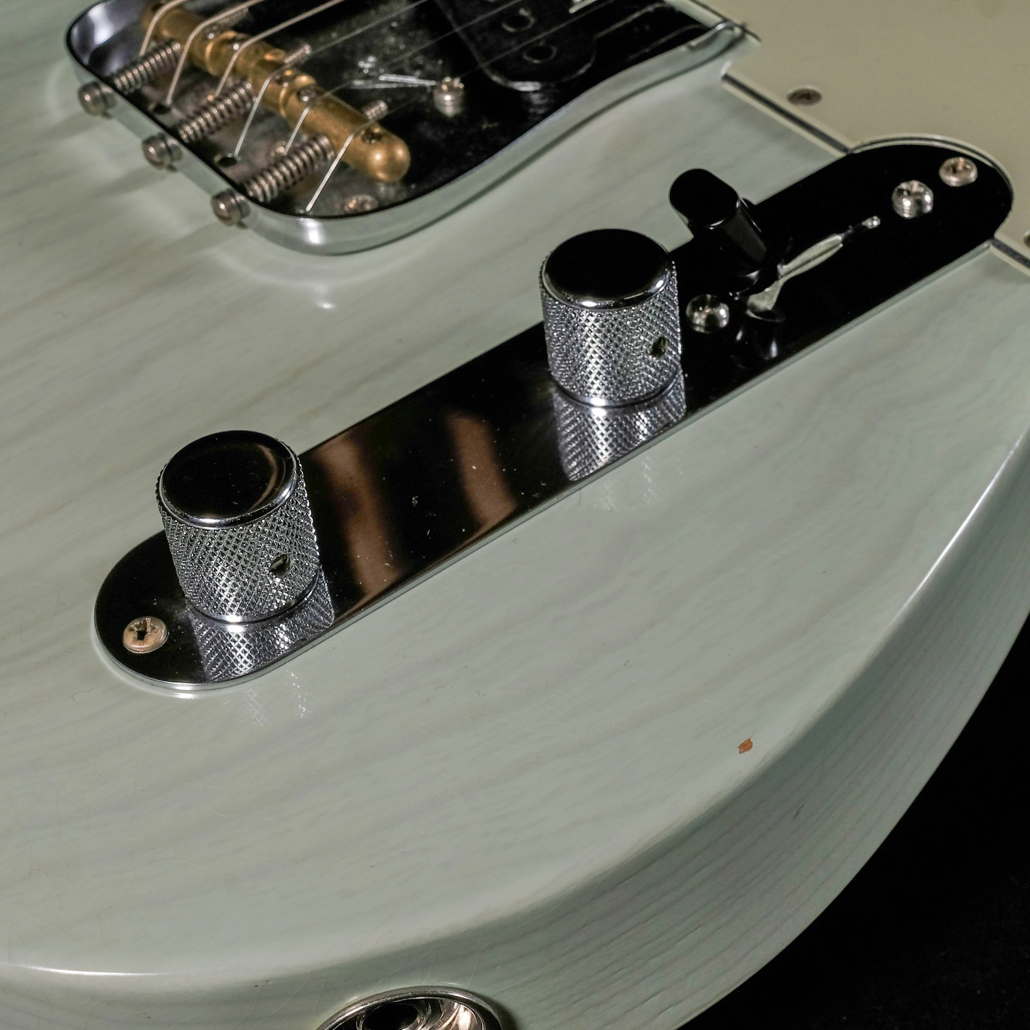 Pre Owned Fender Custom Shop Masterbuilt Paul Waller '60's Telecaster Surf Green - Image 6