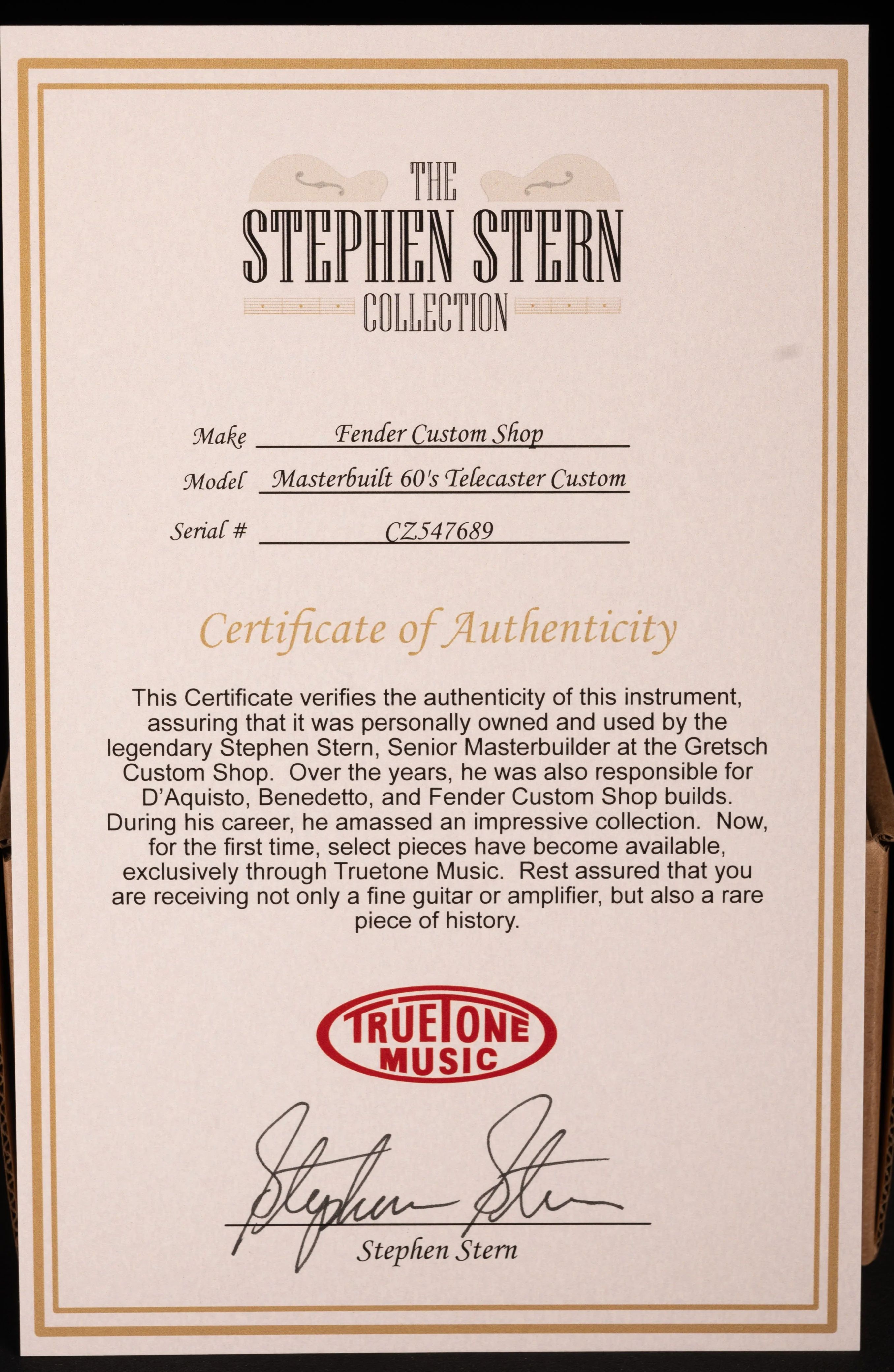 Fender Custom Shop Masterbuilt Stephen Stern 60's Telecaster Custom Heavy Relic 3-Tone Sunburst - Image 18