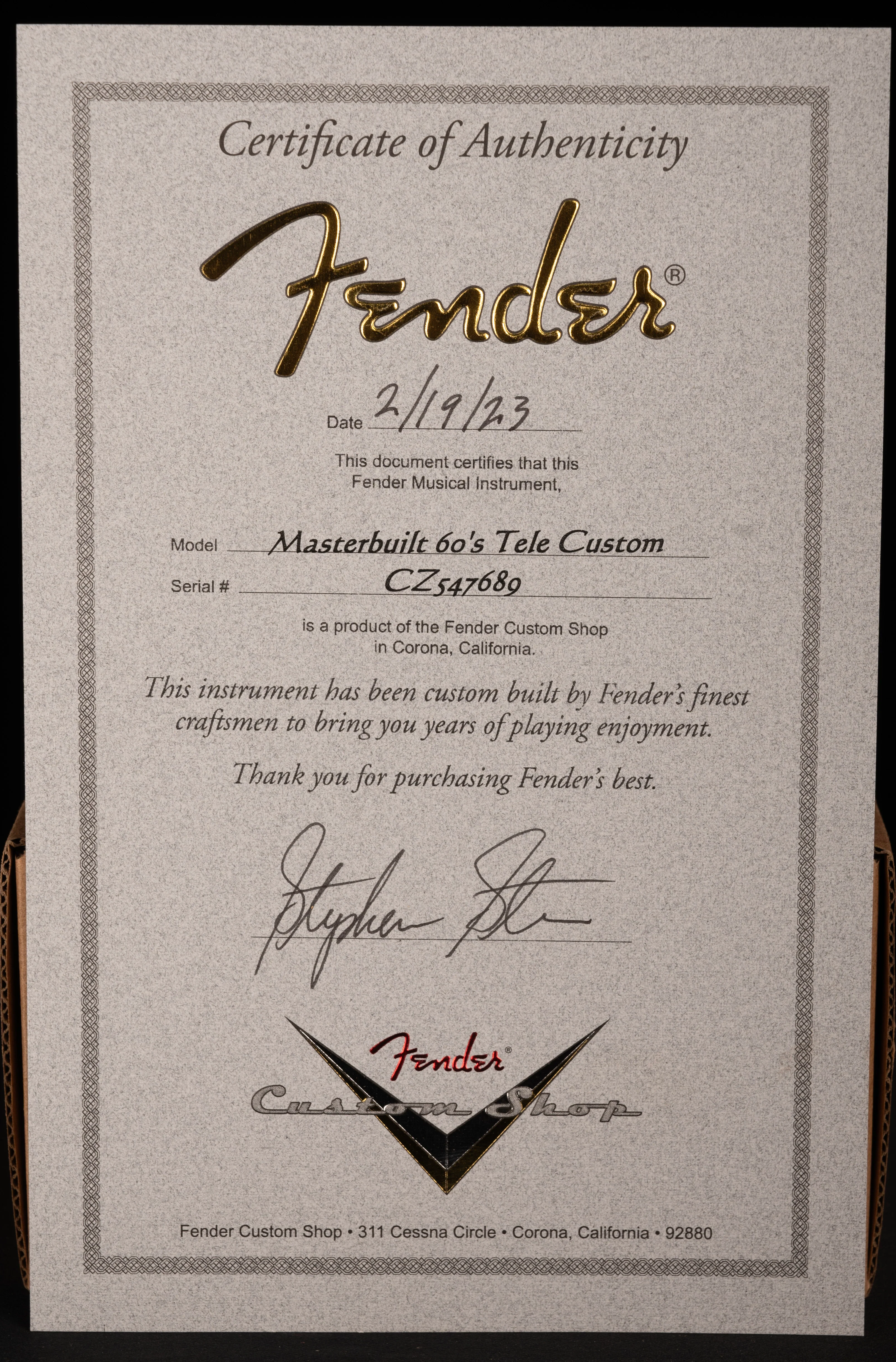 Fender Custom Shop Masterbuilt Stephen Stern 60's Telecaster Custom Heavy Relic 3-Tone Sunburst - Image 19