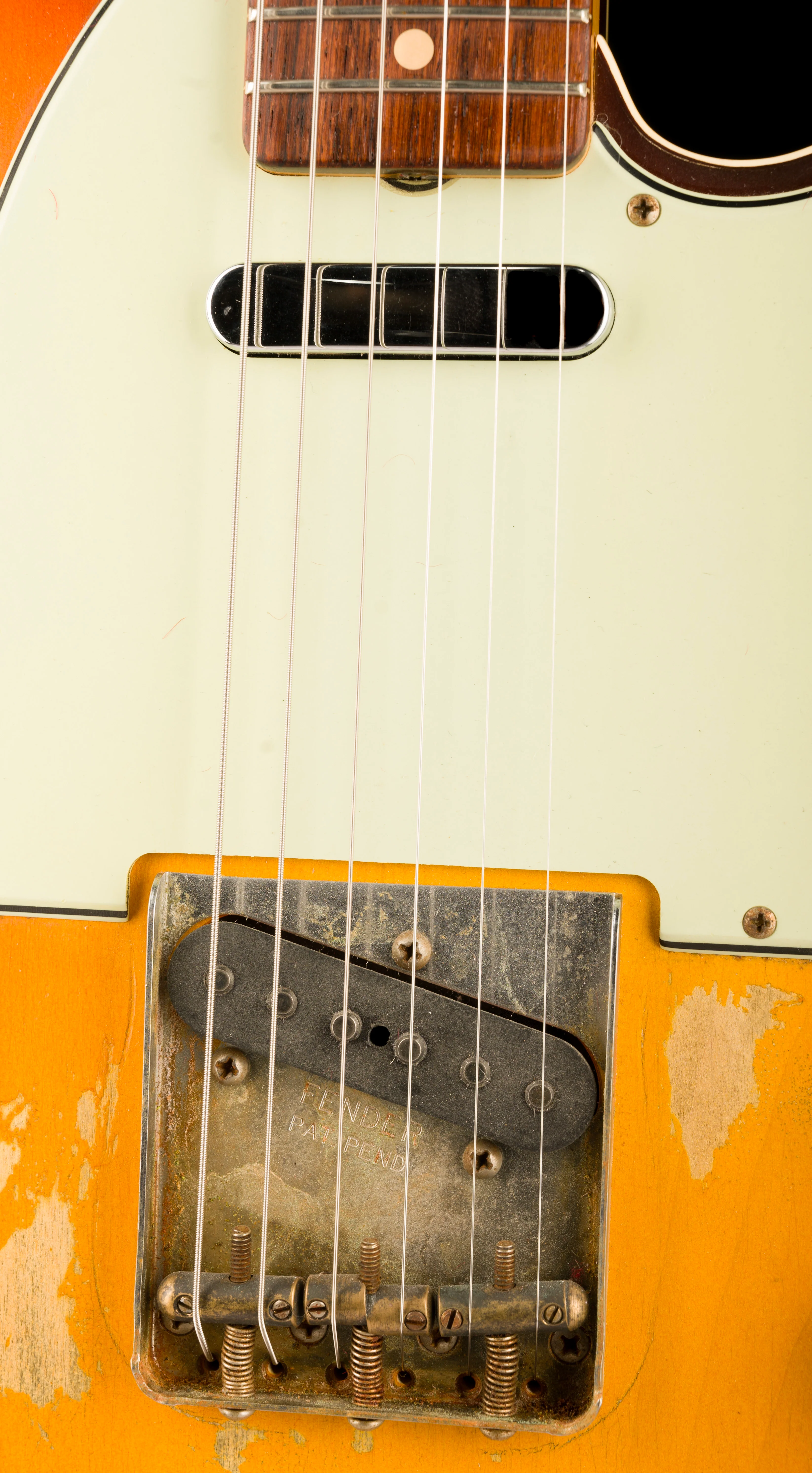 Fender Custom Shop Masterbuilt Stephen Stern 60's Telecaster Custom Heavy Relic 3-Tone Sunburst - Image 7