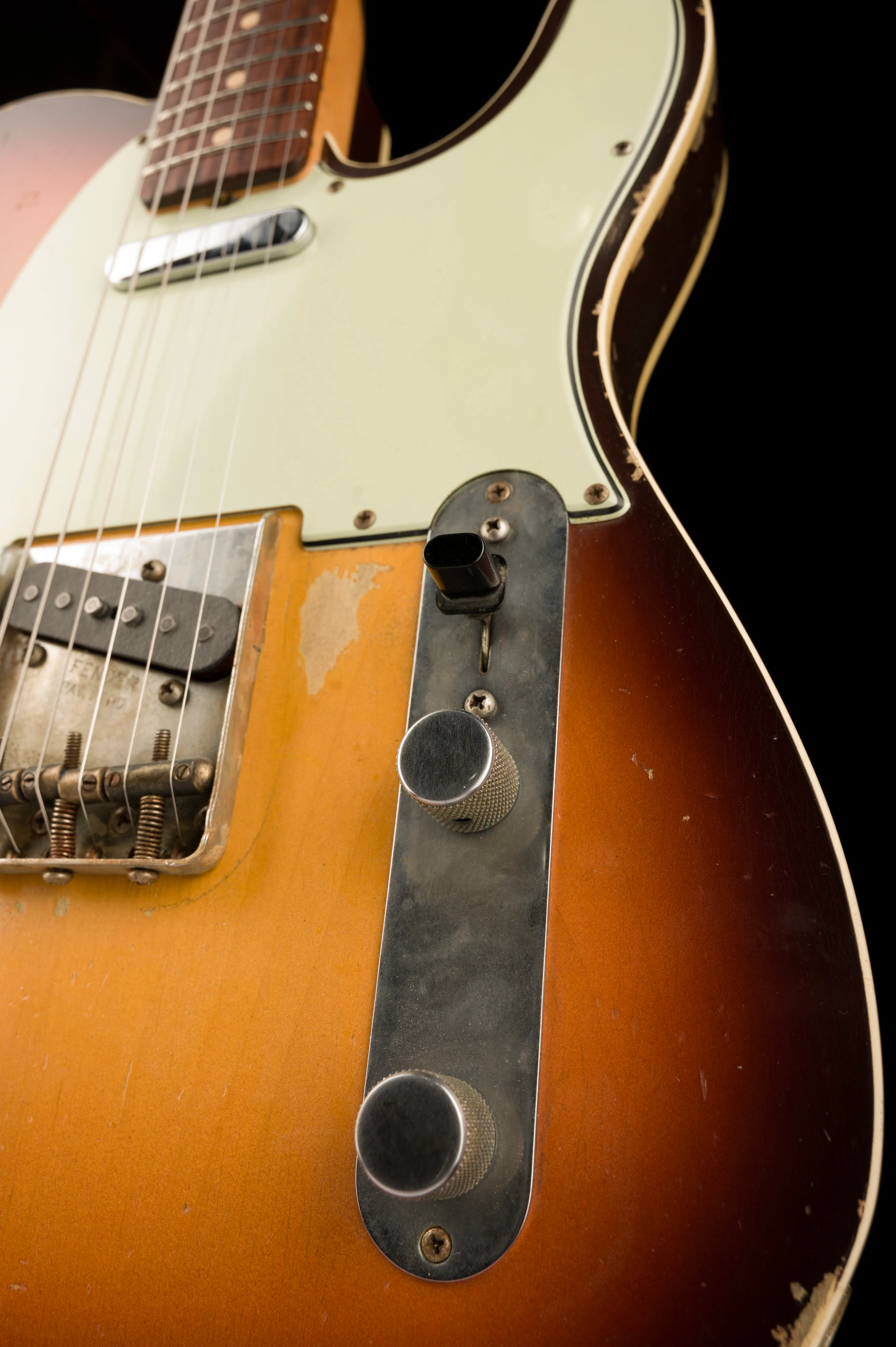 Fender Custom Shop Masterbuilt Stephen Stern 60's Telecaster Custom Heavy Relic 3-Tone Sunburst - Image 8