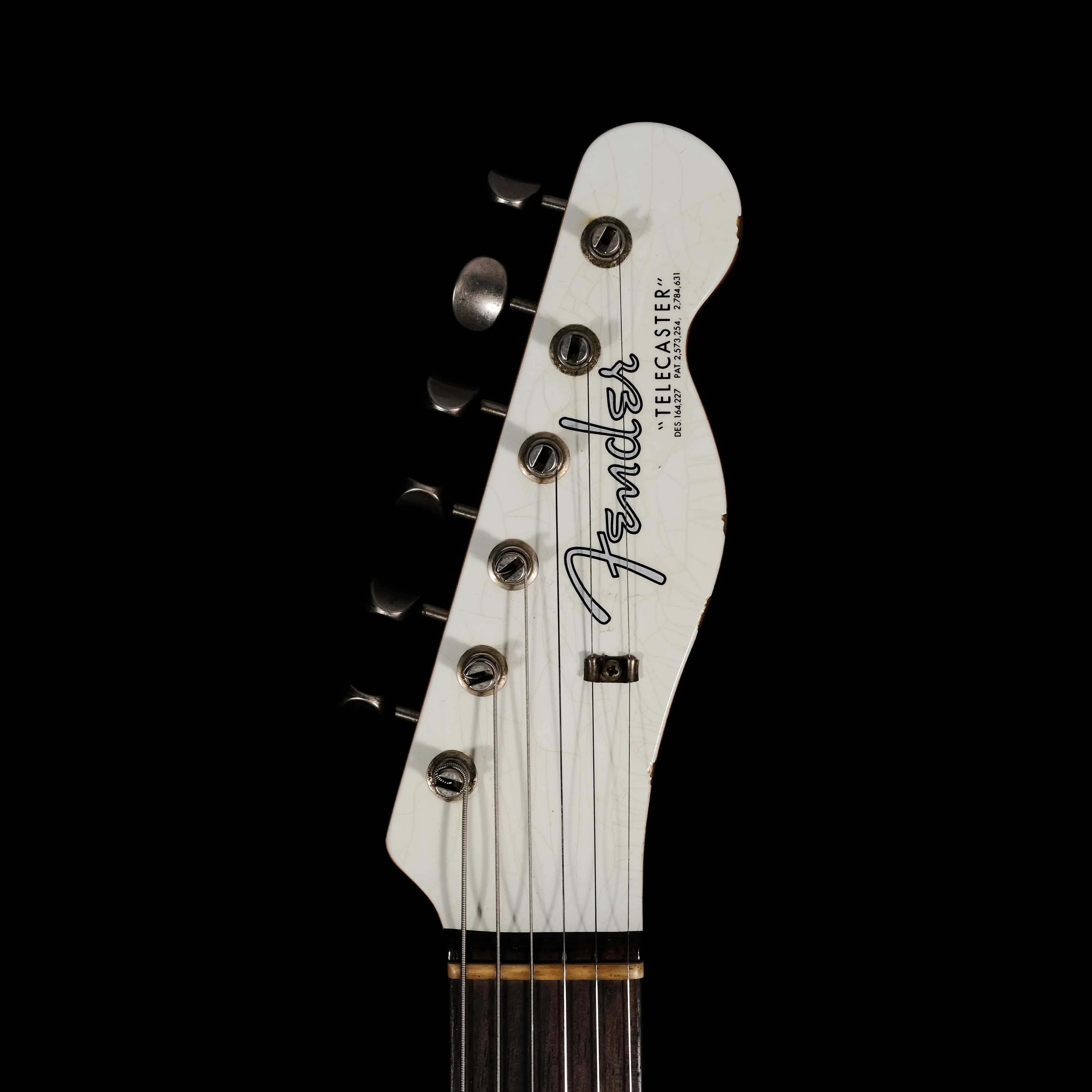 Pre Owned Fender Custom Shop NAMM Limited Edition '63 Telecaster Relic Olympic White w/ OHSC - Image 11