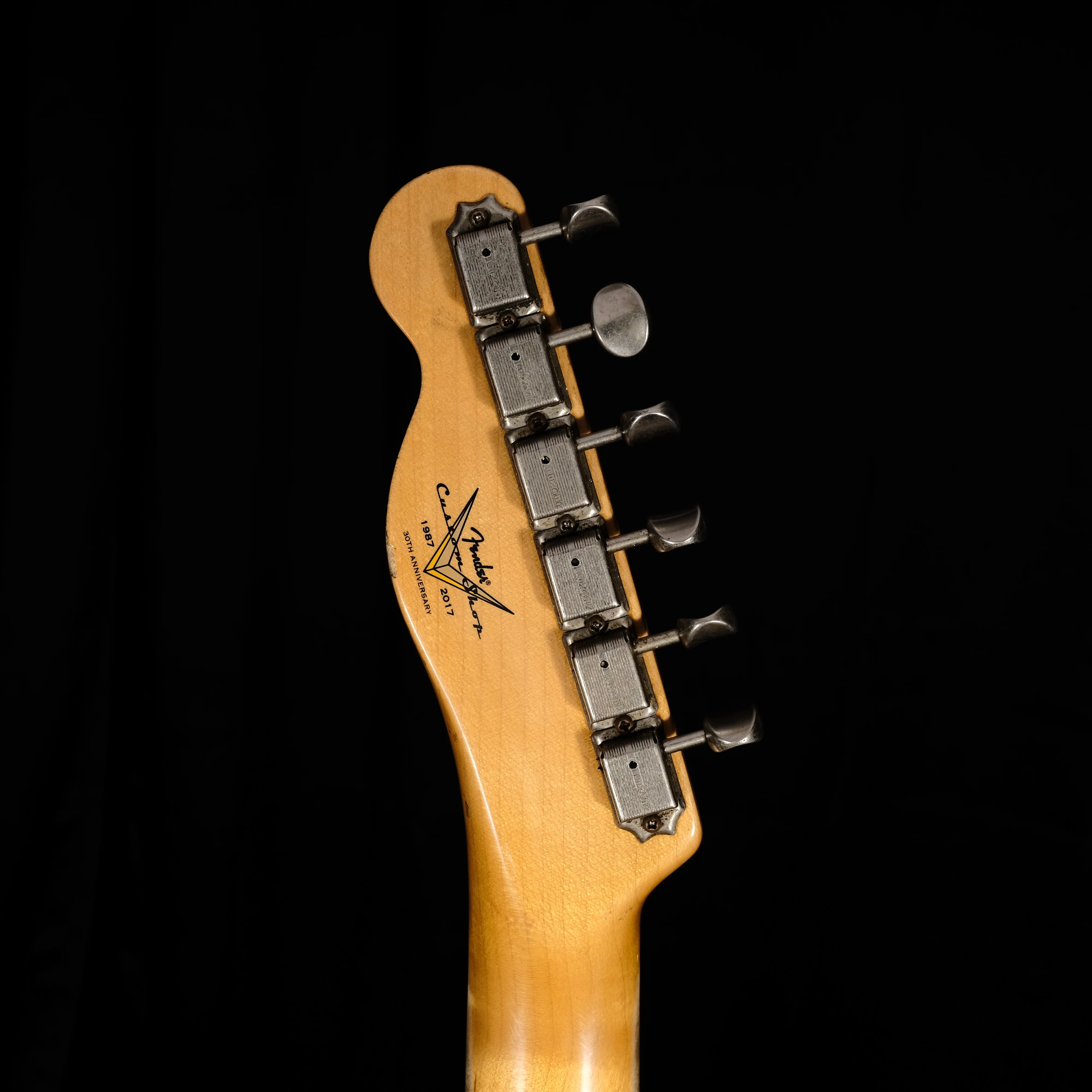 Pre Owned Fender Custom Shop NAMM Limited Edition '63 Telecaster Relic Olympic White w/ OHSC - Image 12