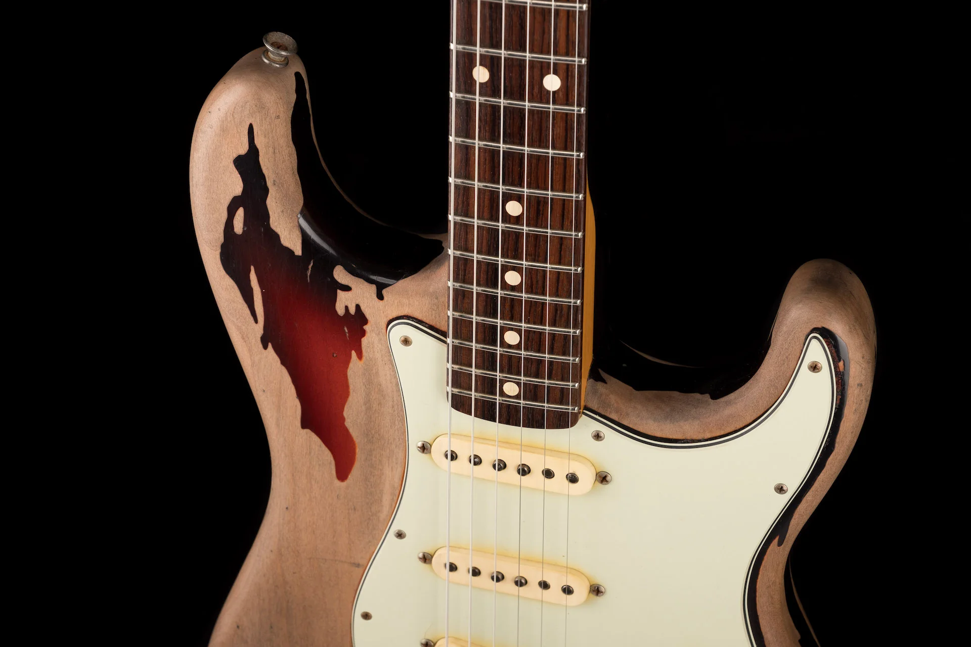 Used 2013 Fender Custom Shop Rory Gallagher Strat Electric Guitar - Image 3