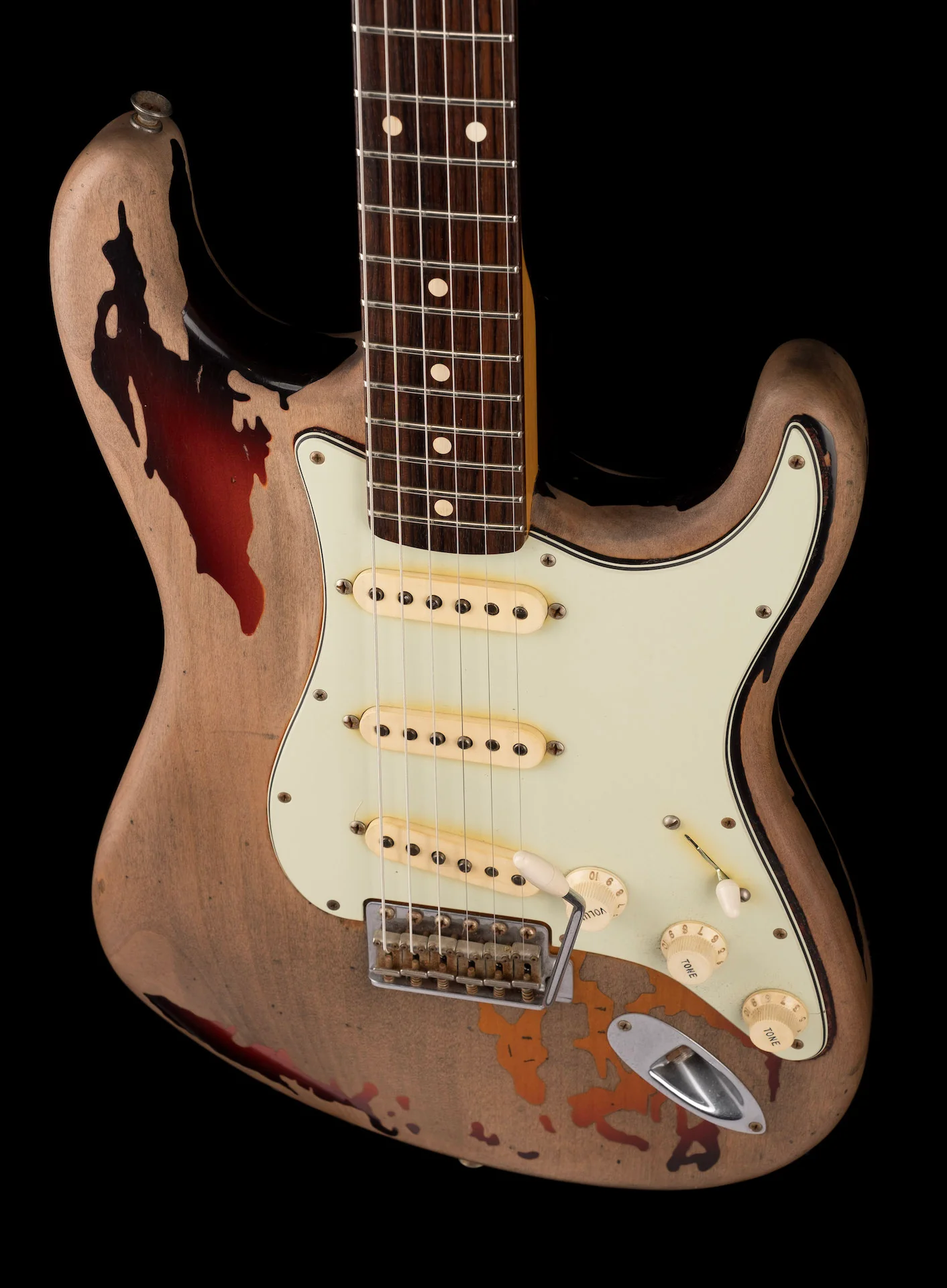 Used 2013 Fender Custom Shop Rory Gallagher Strat Electric Guitar - Image 4