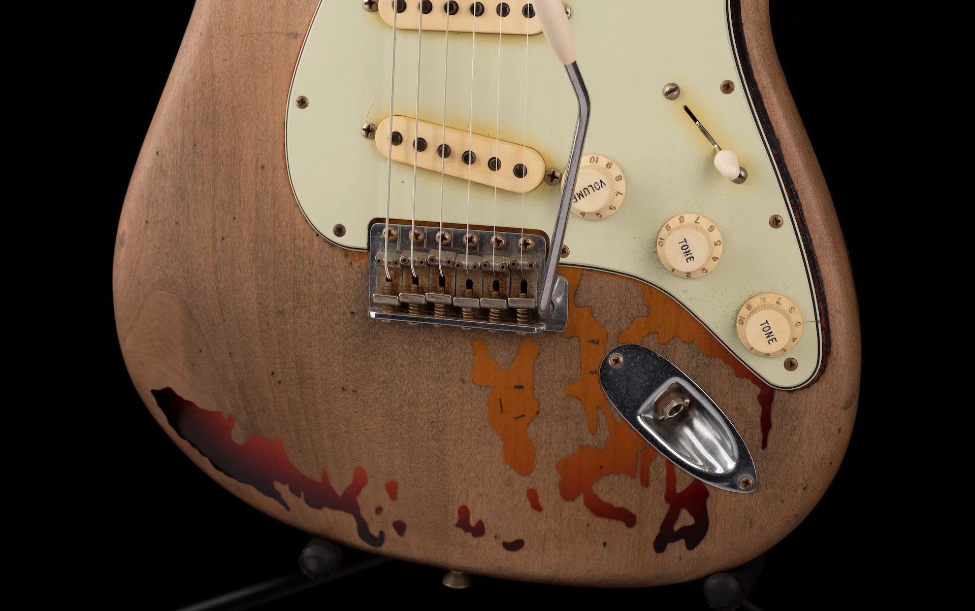 Used 2013 Fender Custom Shop Rory Gallagher Strat Electric Guitar - Image 5